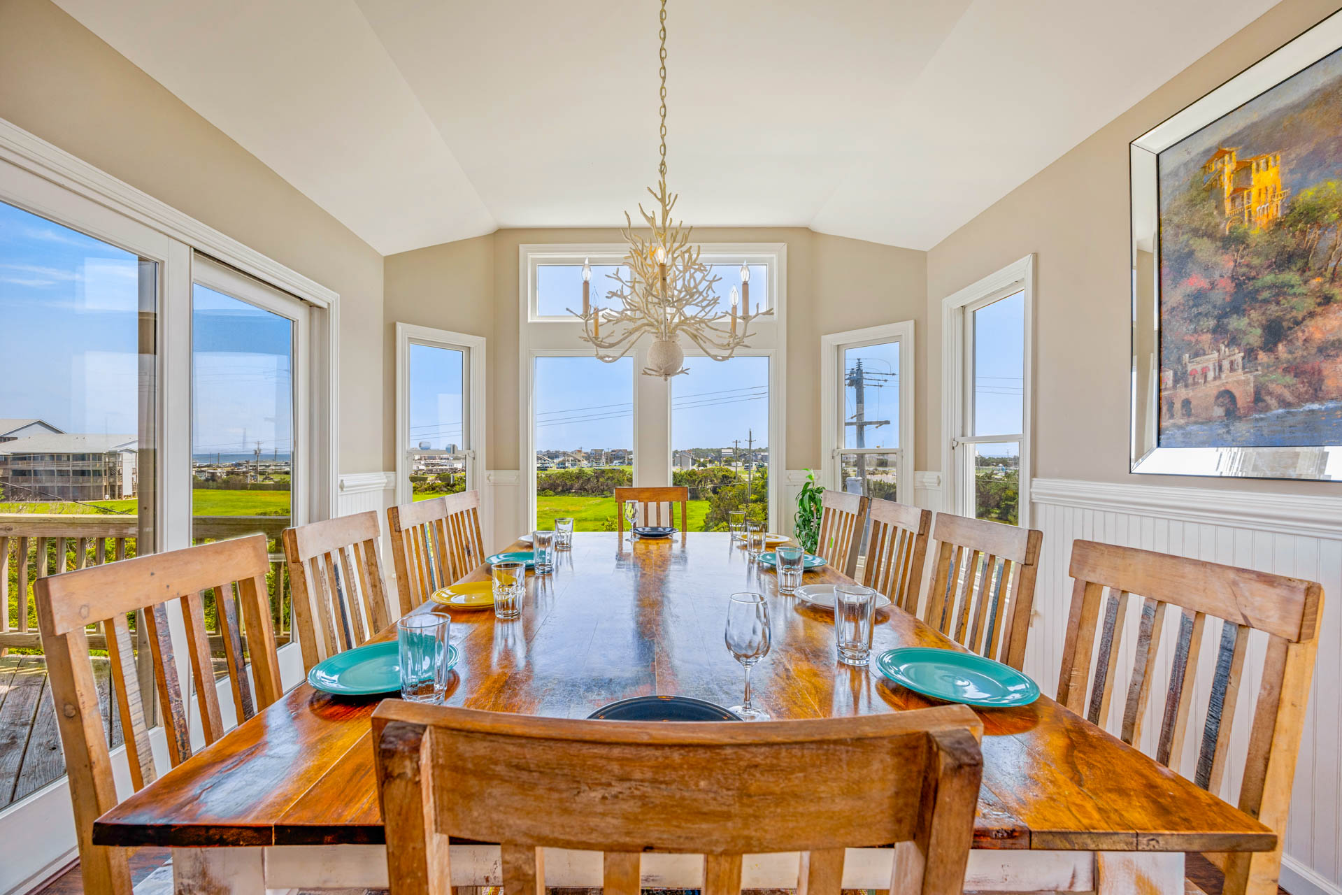 Surf Or Sound Realty 734 Hi View Dining Area 1