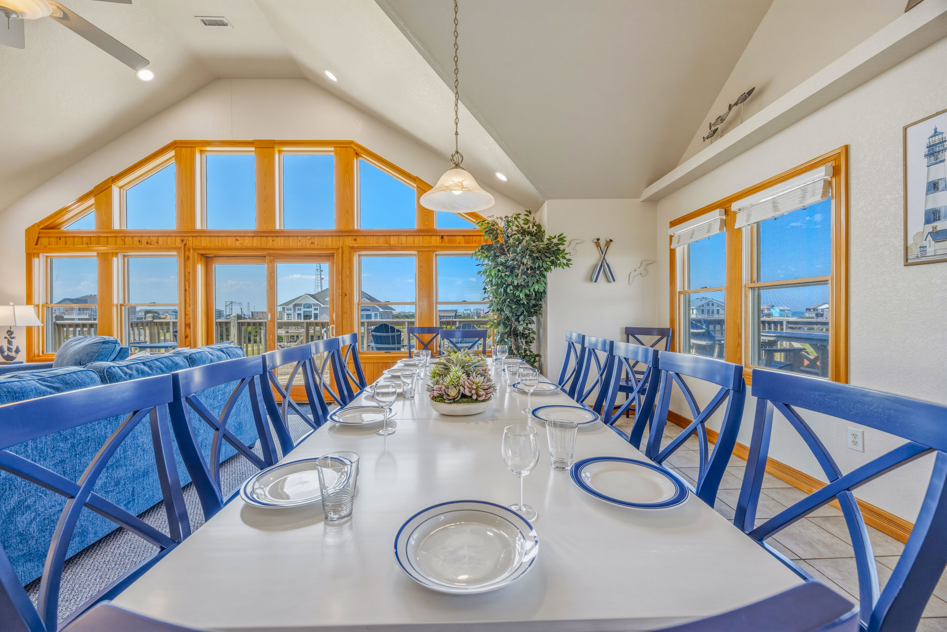 Surf Or Sound Realty 928 Surfs Up Rodanthe Dining Area 5