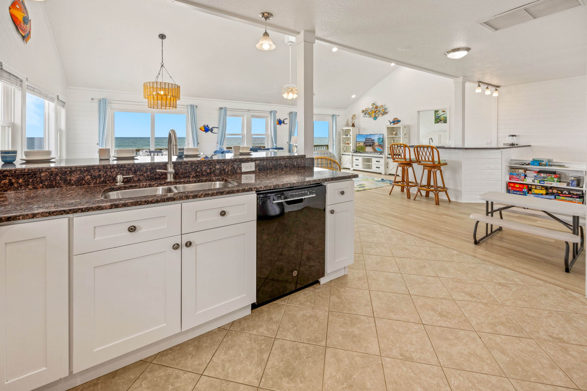 Surf Or Sound Realty 1226 Ocean's 31 Kitchen 5