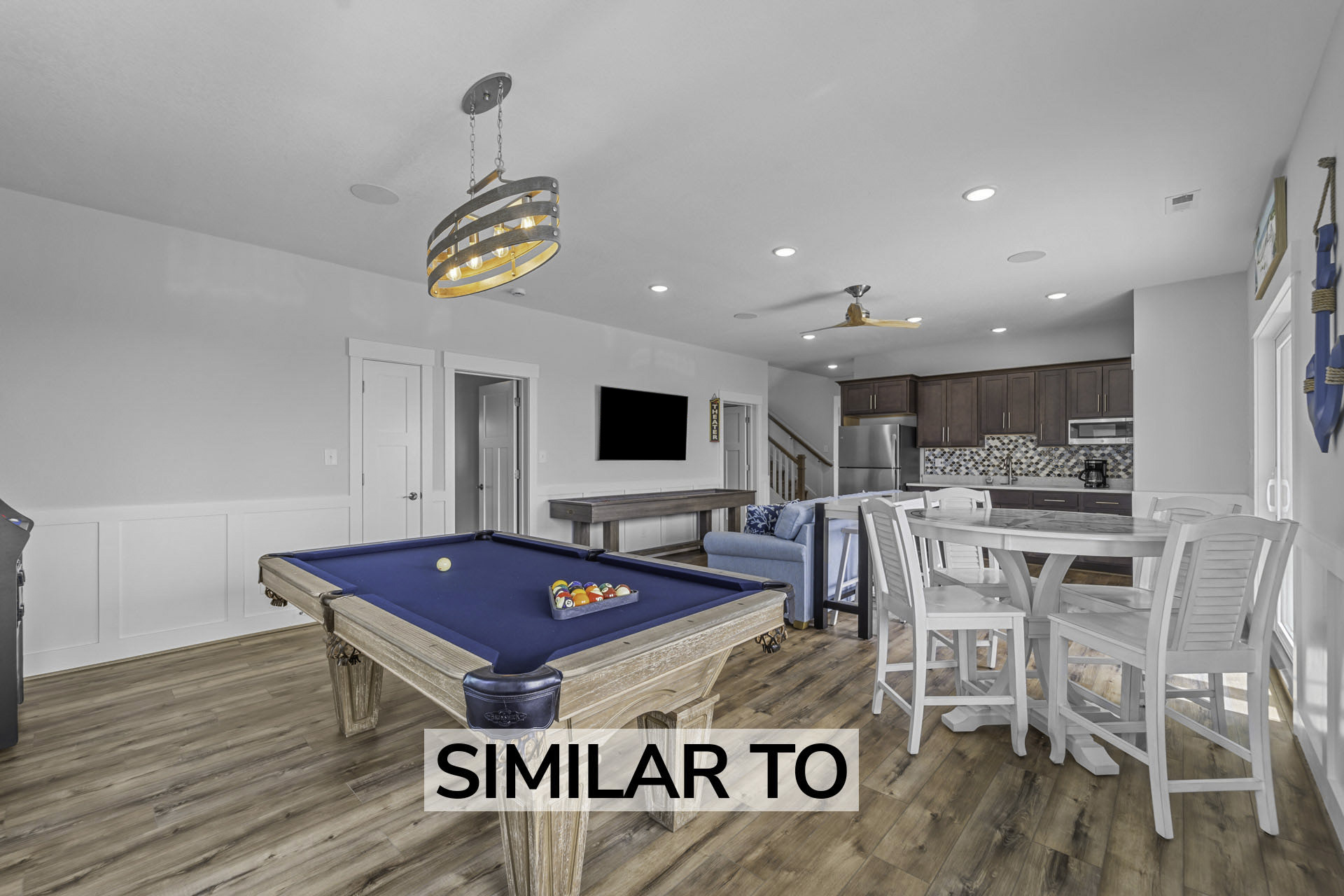 Surf Or Sound Realty 1093 Hatteras Holiday Game Room 1 Similar To Edit