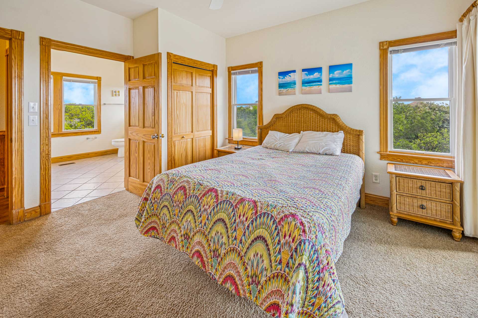 Surf Or Sound Realty 1032 Sparrow's Treehouse Bedroom 3 2