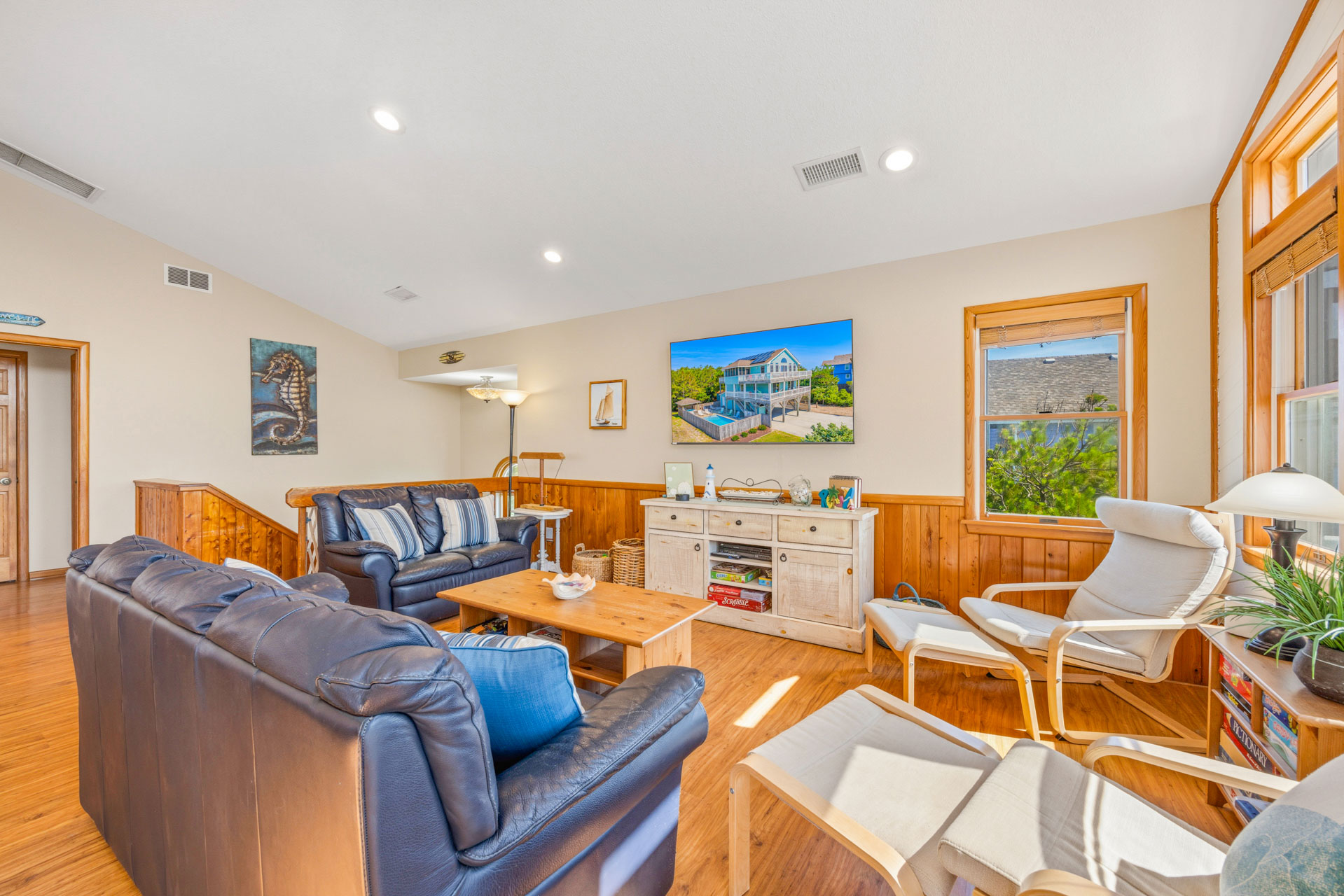 Surf Or Sound Realty 96 Ocean Vista Great Room 4