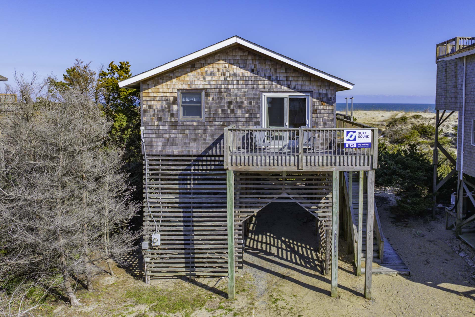 Surf Or Sound Realty 874 Bella Beach Box Exterior 2