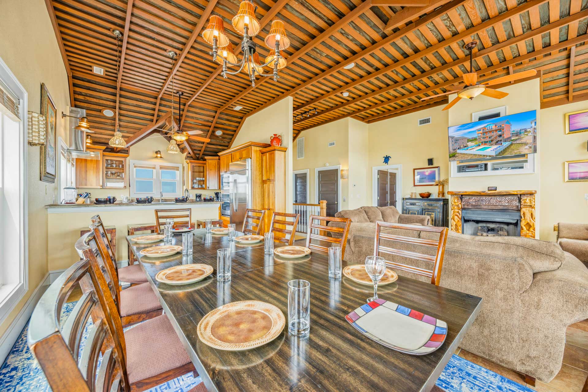 Surf Or Sound Realty 957 Coral Breeze Dining Area 3