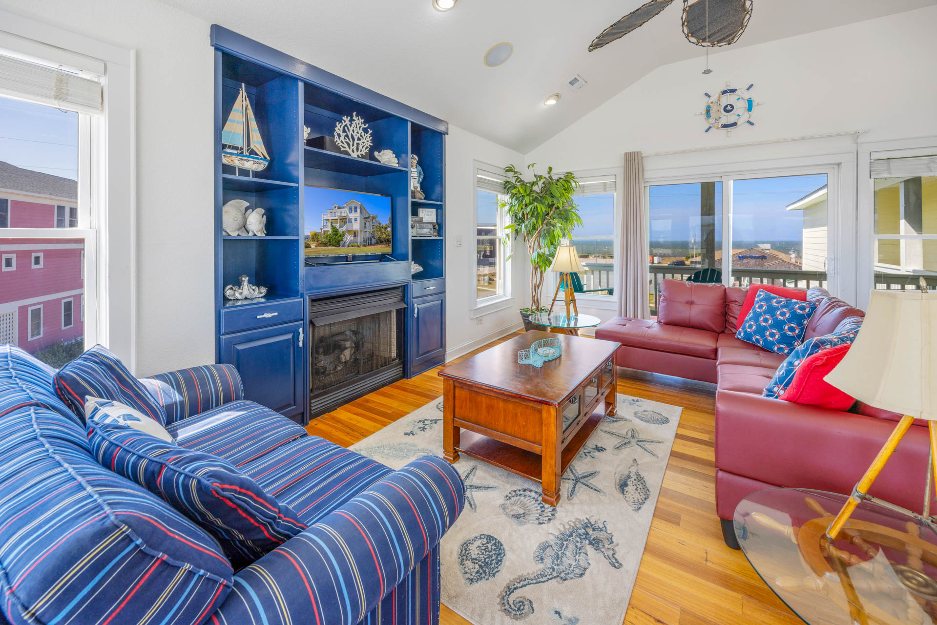 Surf Or Sound Realty 504 Sunny Shores Great Room 2