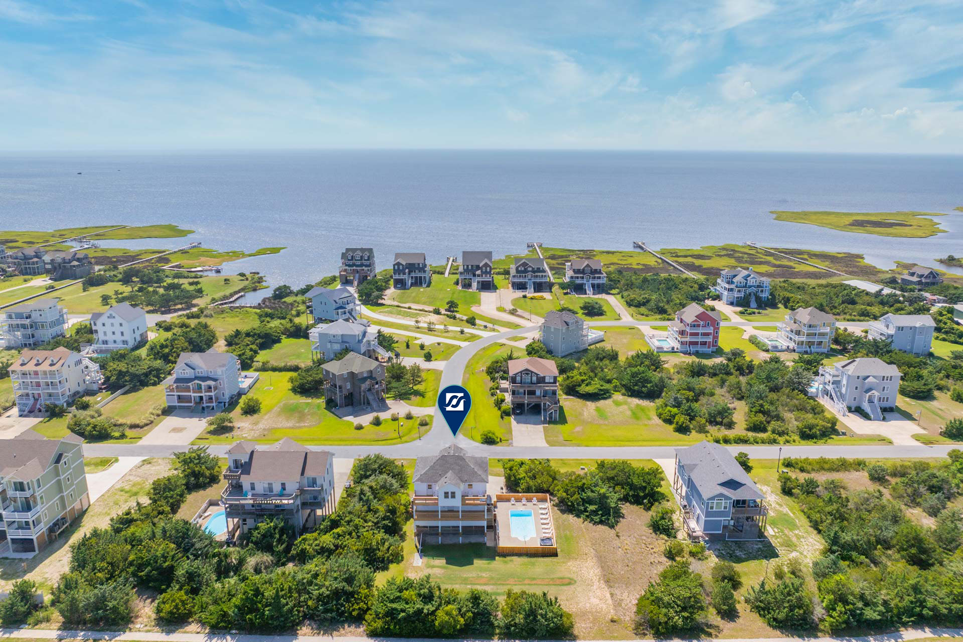 Surf Or Sound Realty 727 Knights In Salvo Exterior 7 Pin
