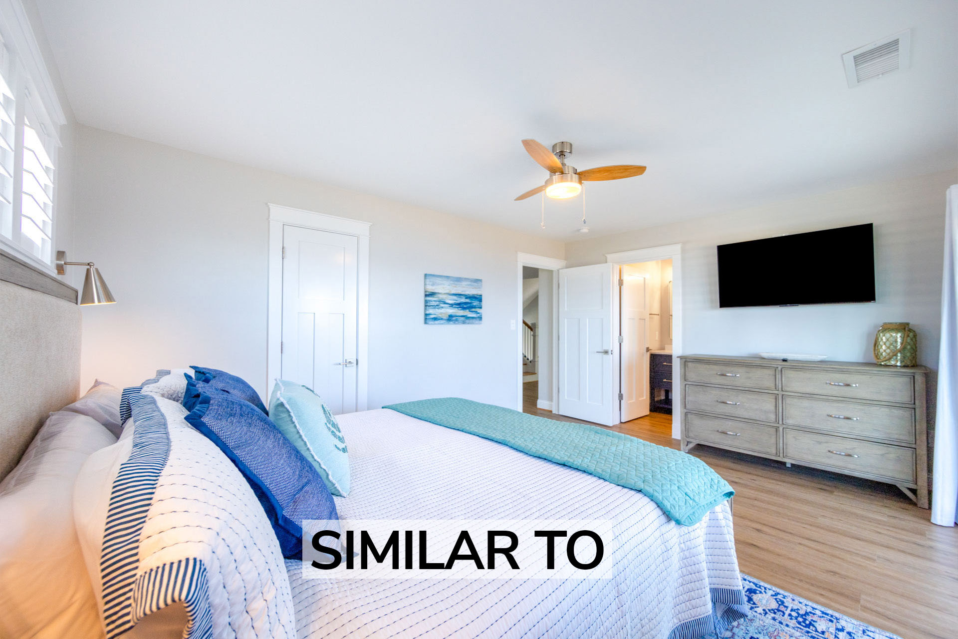 Surf Or Sound Realty 1225 Similar To Bedroom 6 Label