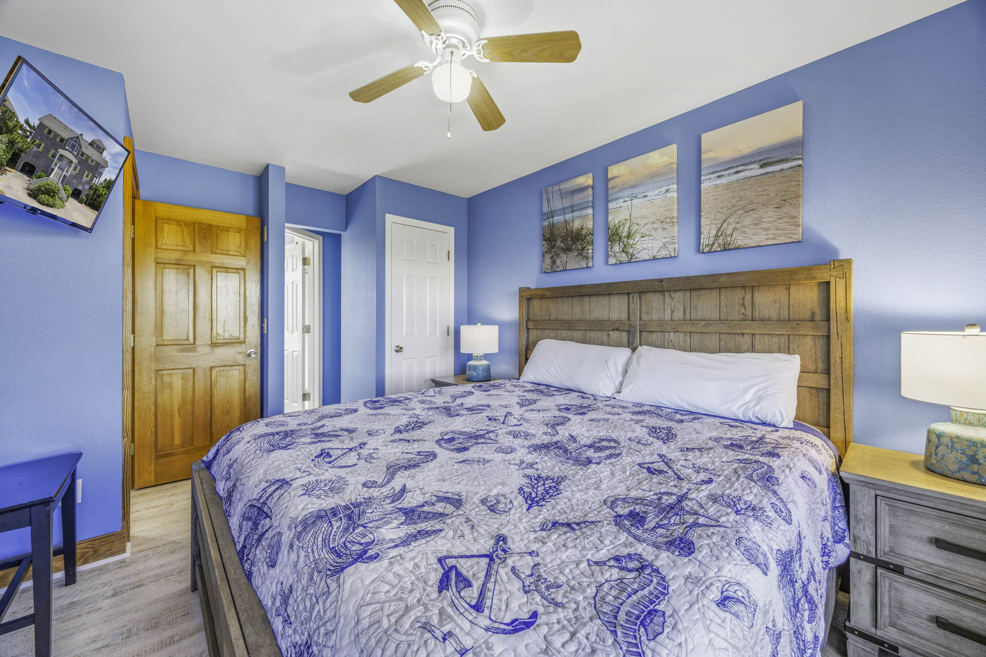 Surf Or Sound Realty 1040 Dolphins Watch Bedroom 5 2