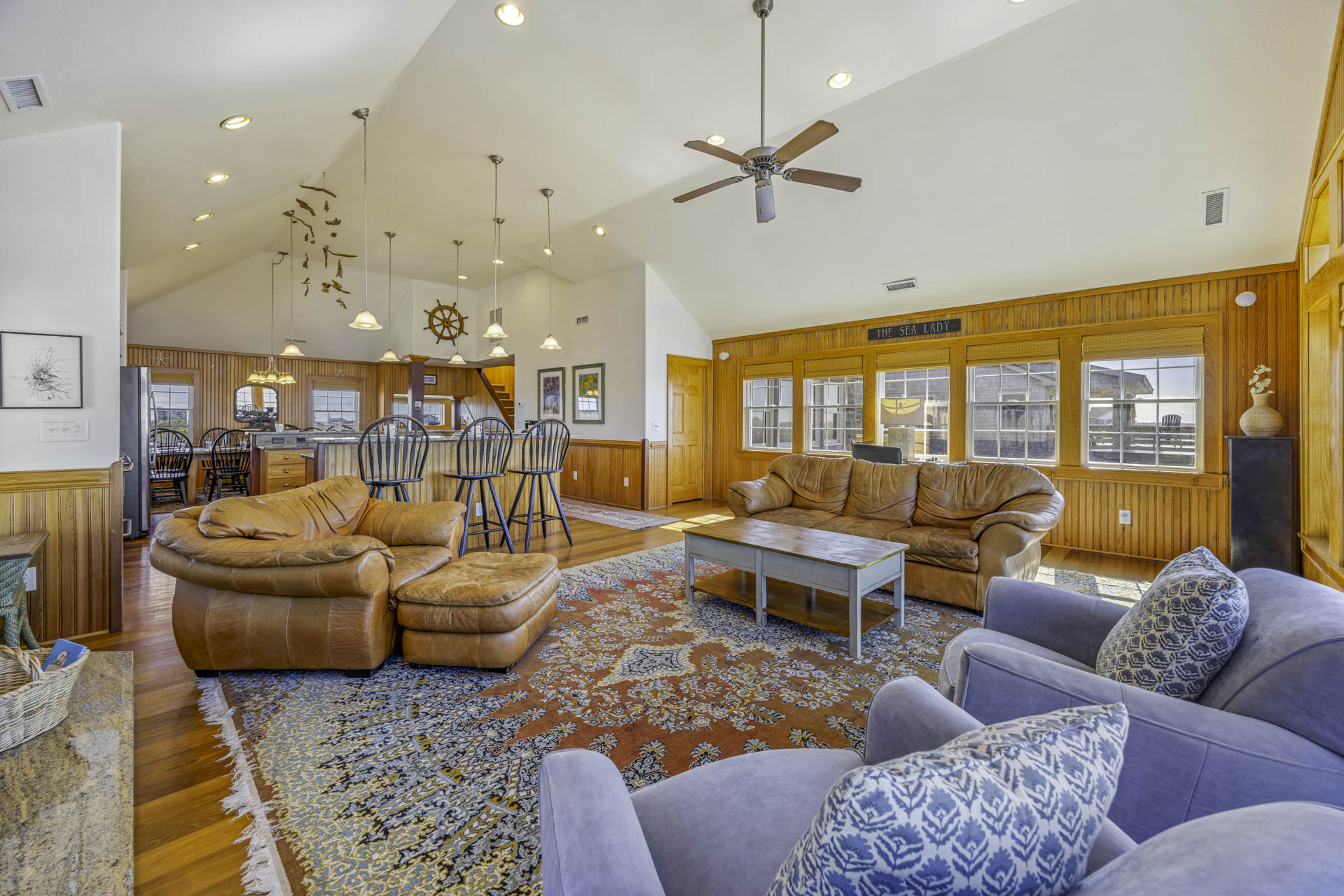 Surf Or Sound Realty 622 Sea Lady II Great Room 4