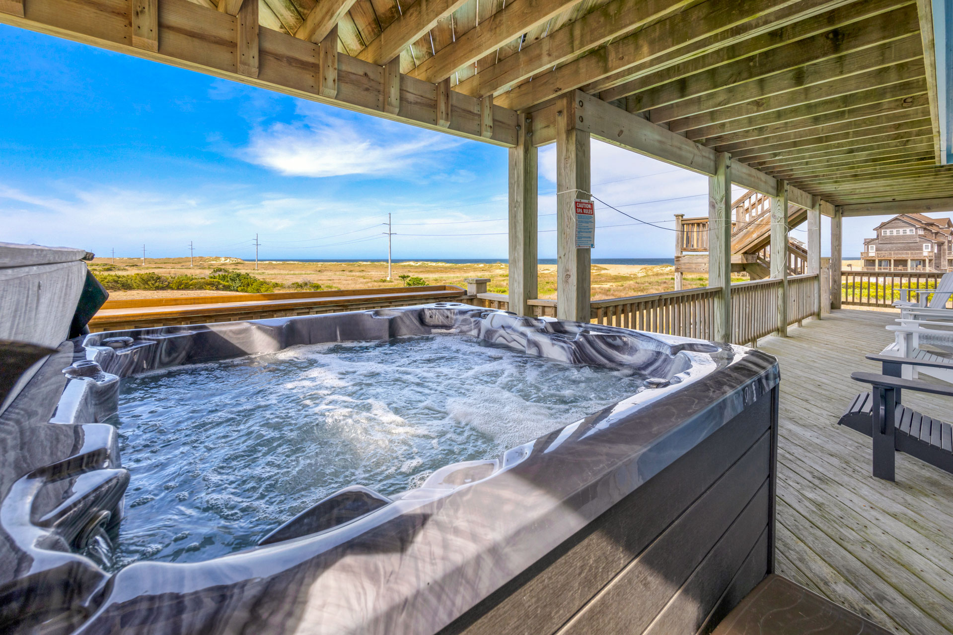 Surf Or Sound Realty 416 Bella Vista Hot Tub 2