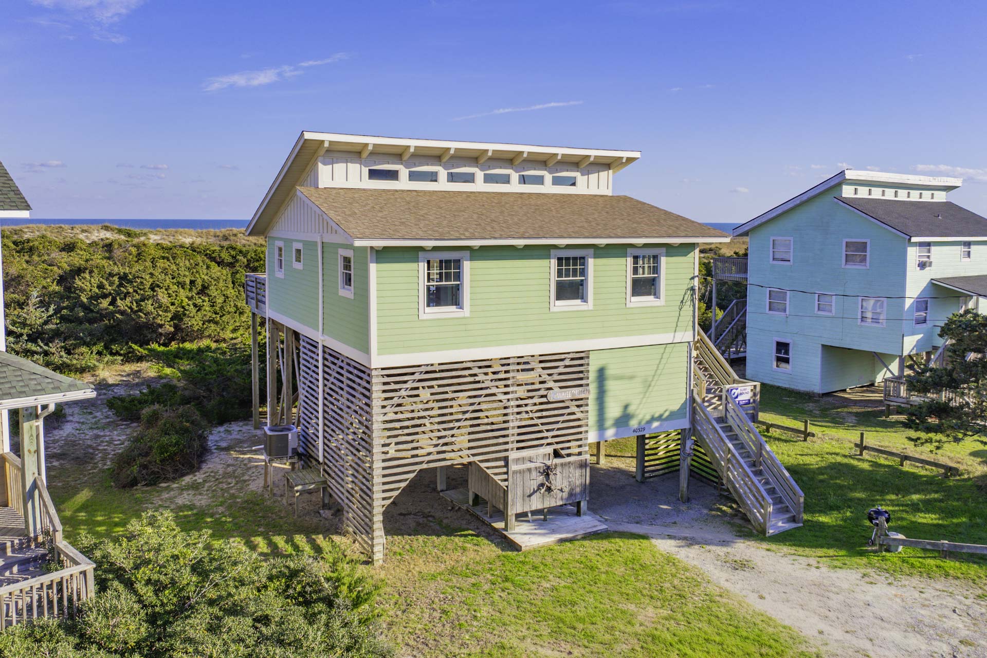 Surf Or Sound Realty 861 Kinnakeet Retreat Exterior 10 2