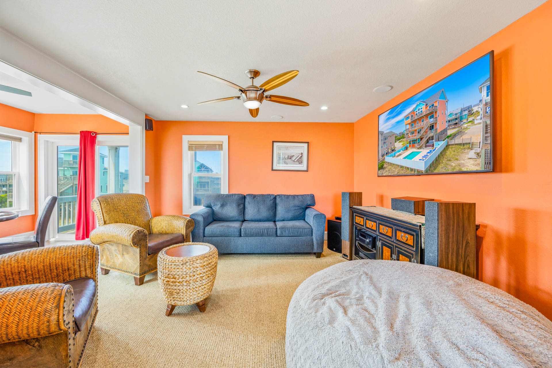 Surf Or Sound Realty 957 Coral Breeze Game Room 1