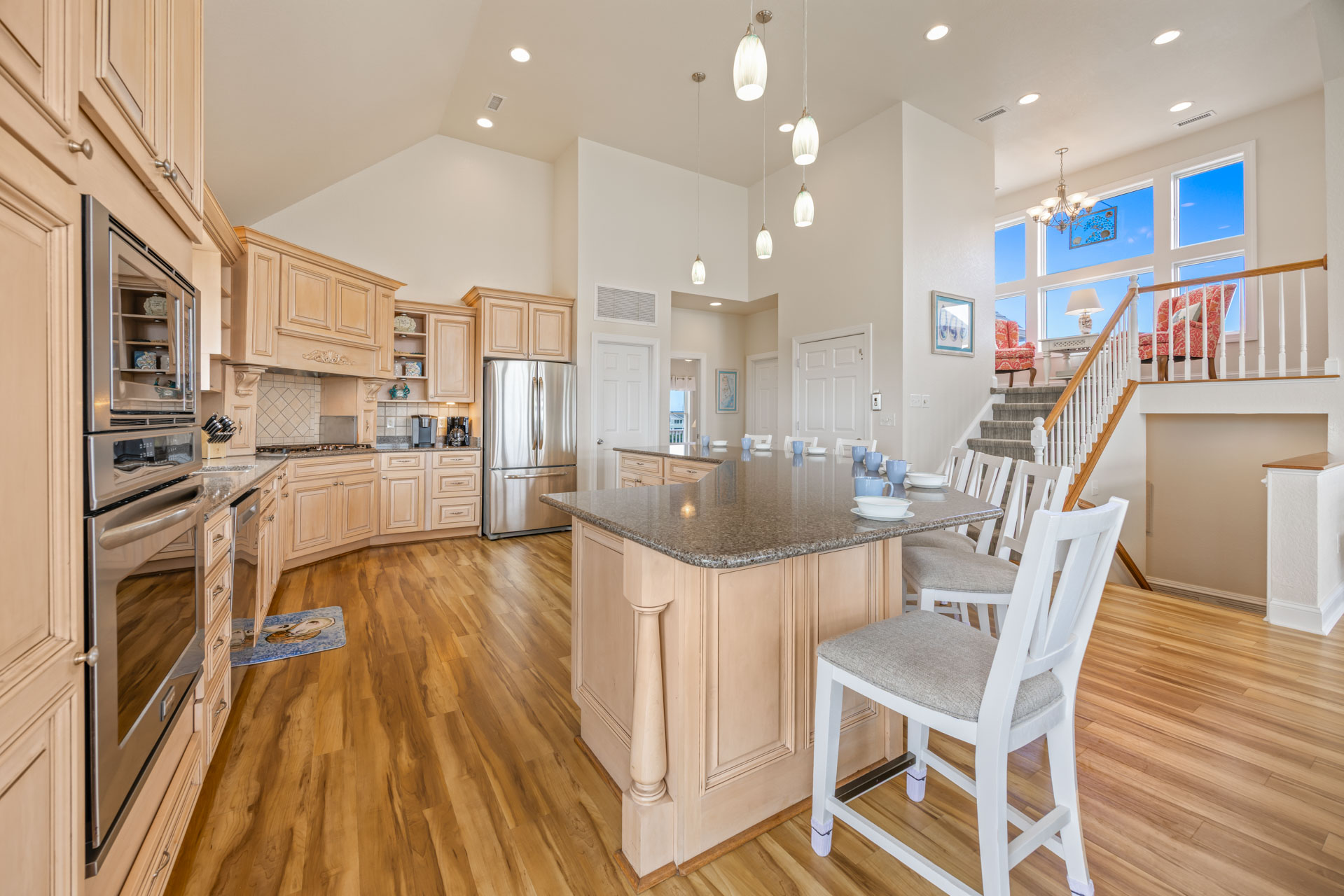 Surf Or Sound Realty 840 Lucky Oyster Kitchen 2
