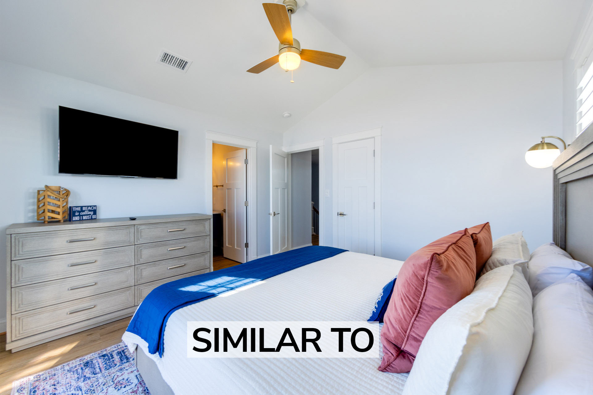 Surf Or Sound Realty 1225 Similar To Bedroom 8 Label