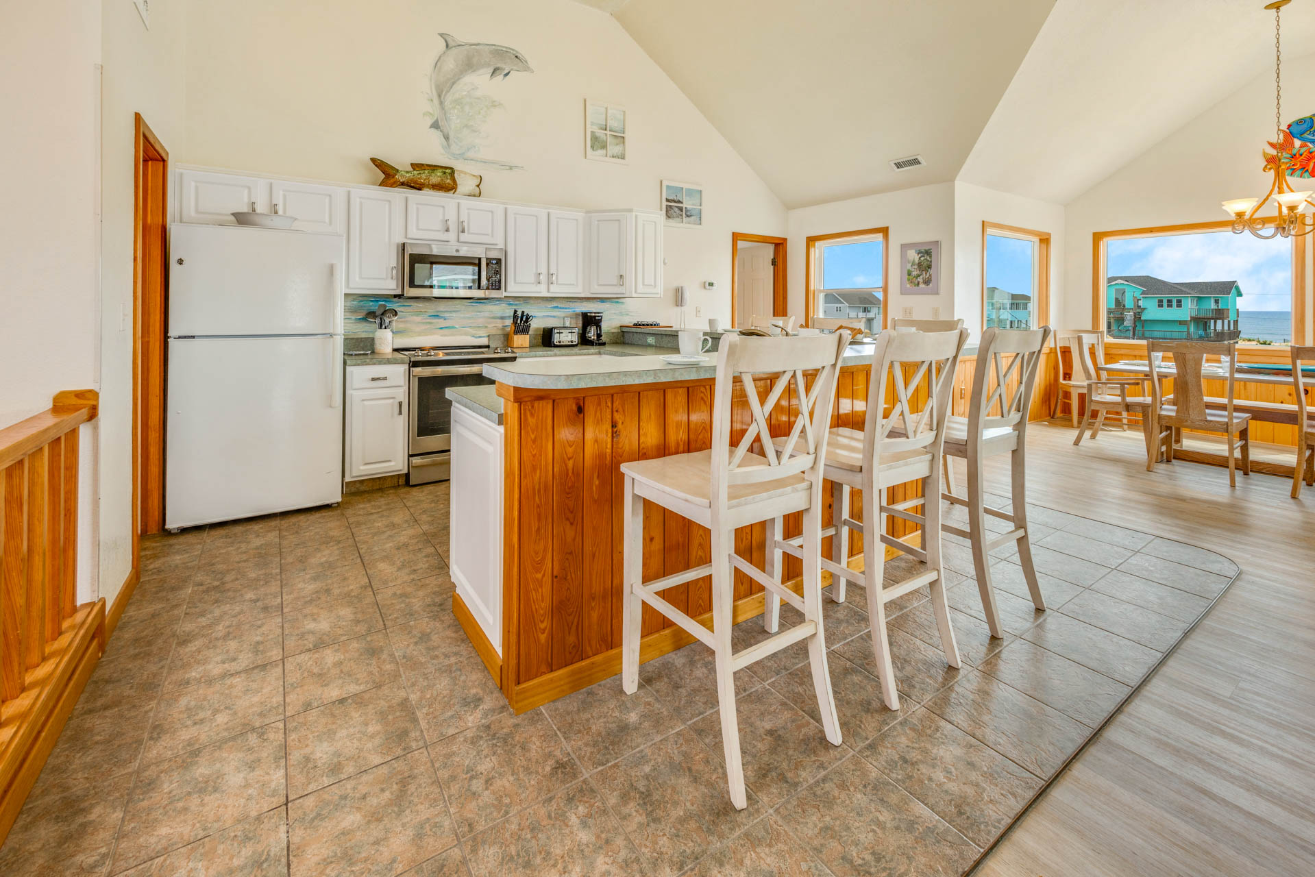 Surf Or Sound Realty 1194 Carolina Girl Kitchen 5