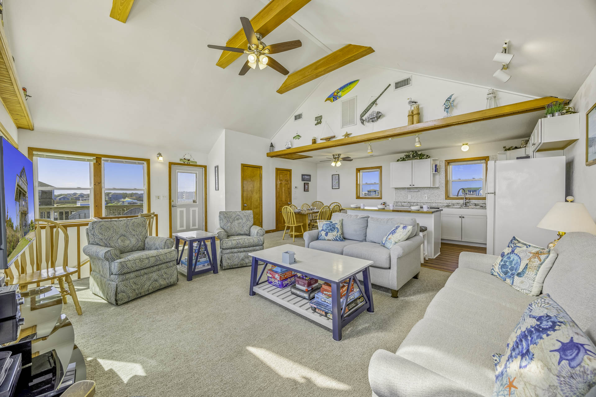 Surf Or Sound Realty 1100 Makin Waves Great Room 6