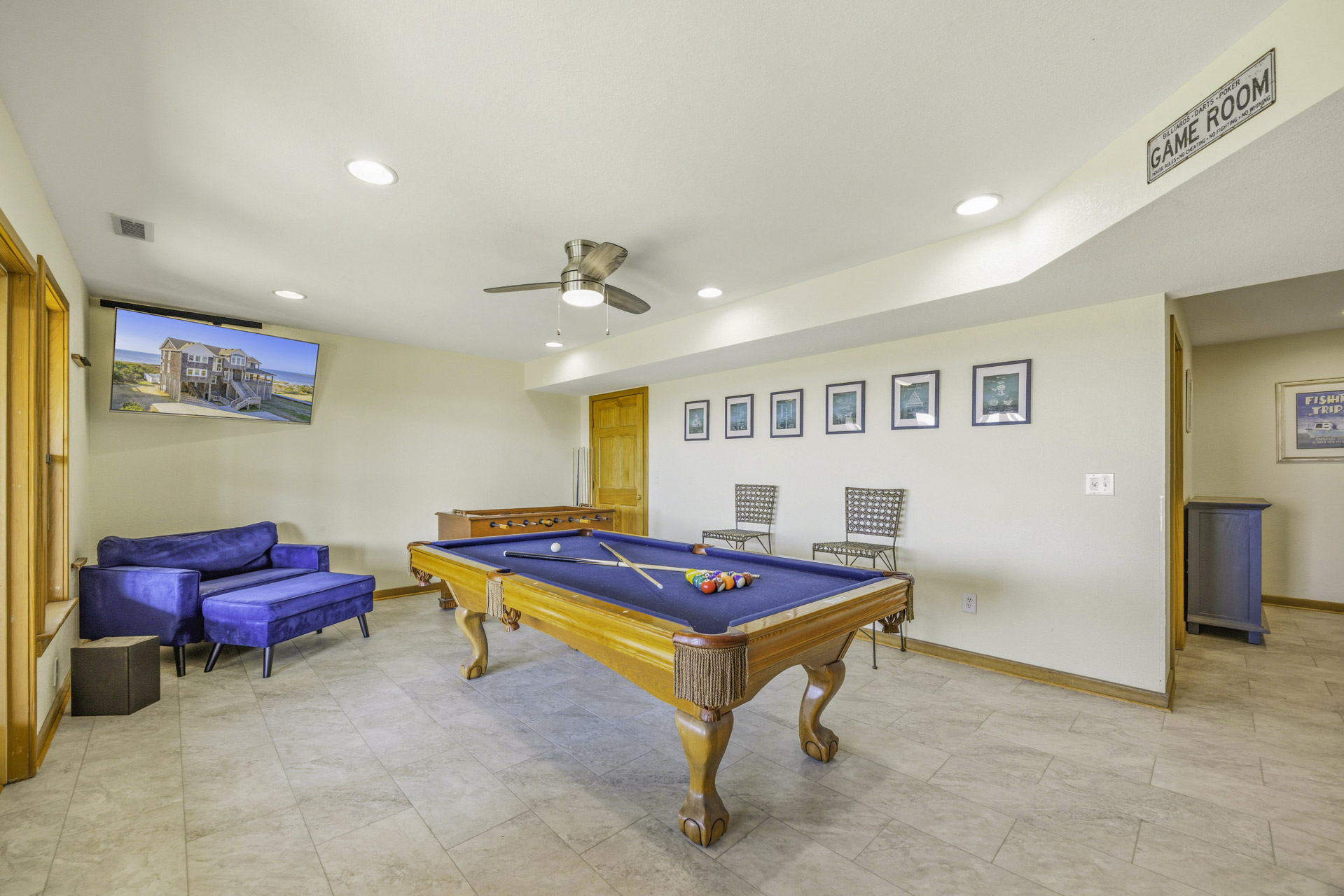 Surf Or Sound Realty 481 Sweet Tranquility Game Room 2