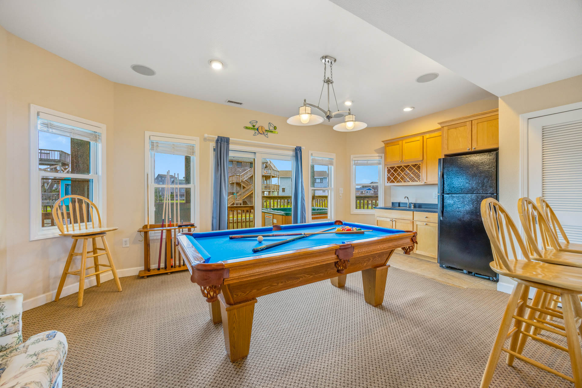 Surf Or Sound Realty 677 Tarpon Watch Game Room 1