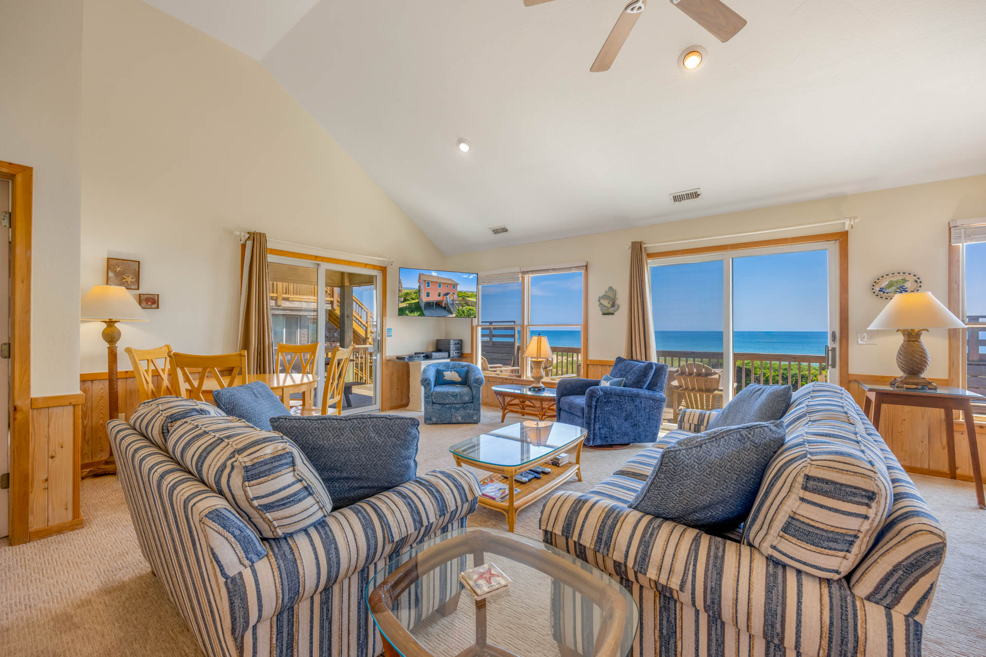 Surf Or Sound Realty 287 Surf Side Great Room 1