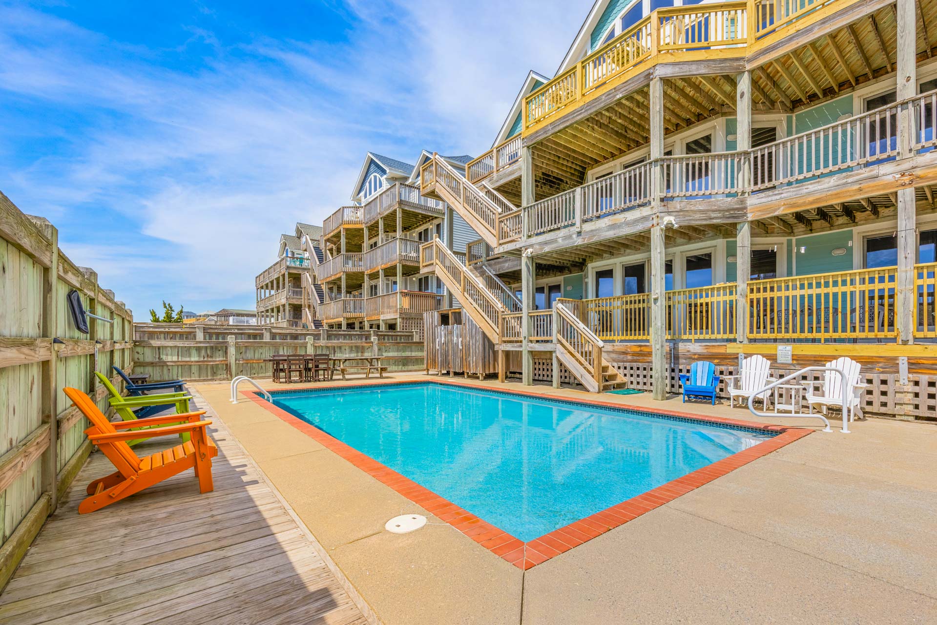 Surf Or Sound Realty 1145 Walkin On Sunshine Hatteras Pool Area 3