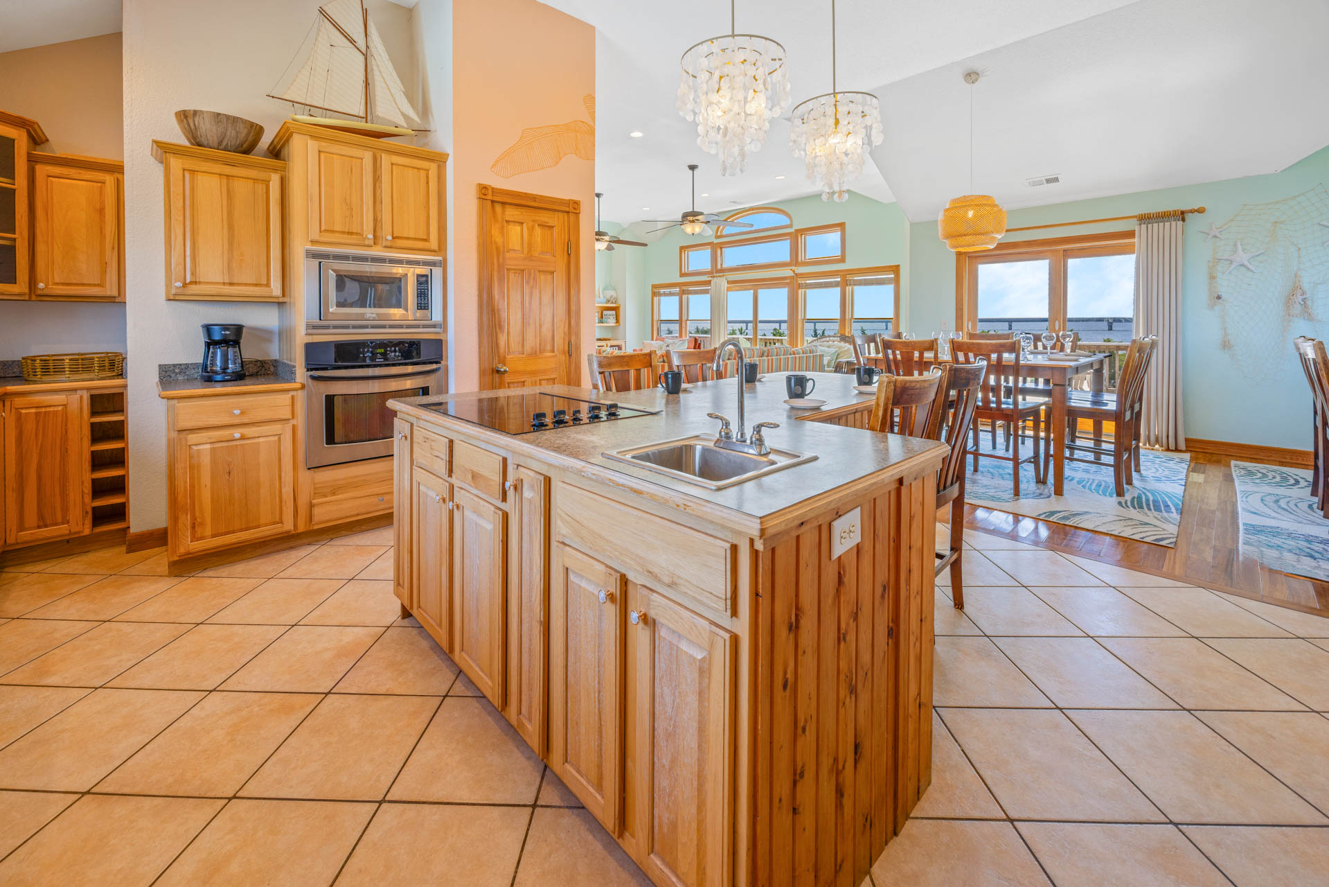Surf Or Sound Realty 566 La Familia Kitchen 2