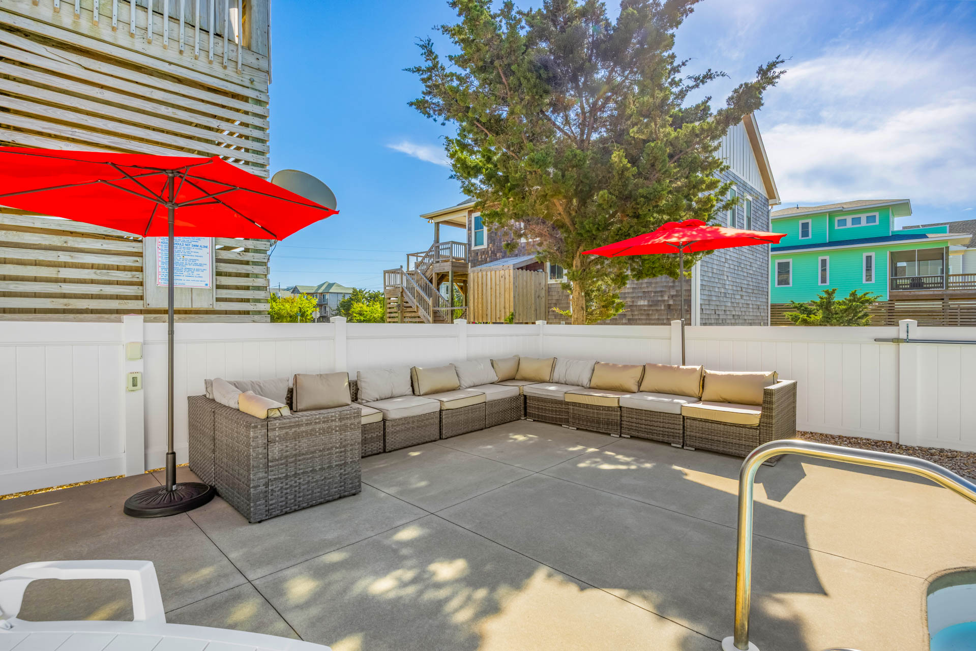Surf Or Sound Realty 915 Smores And Shores Pool Area 2