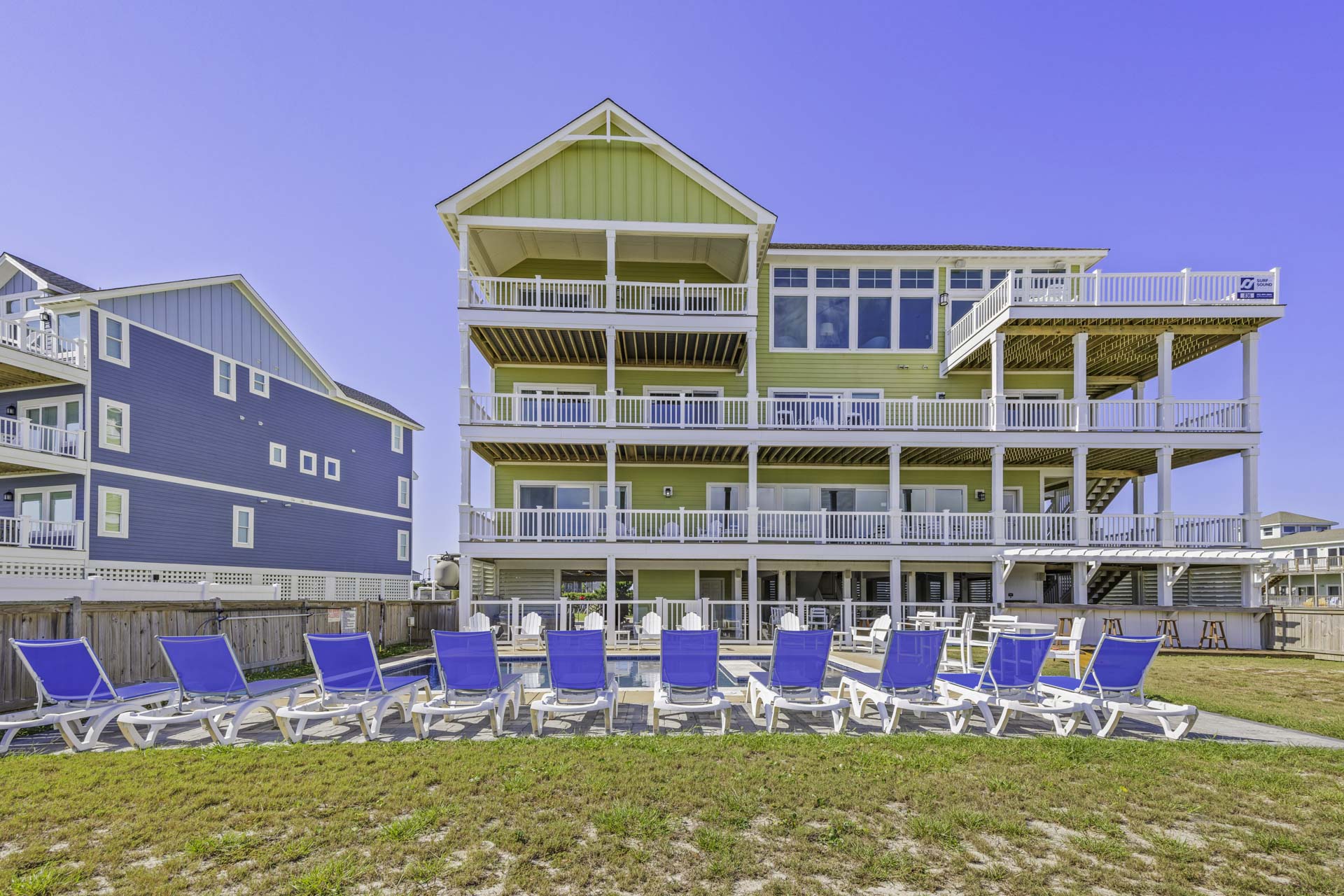 Surf Or Sound Realty 836 Hatteras Grander Pool Area 3