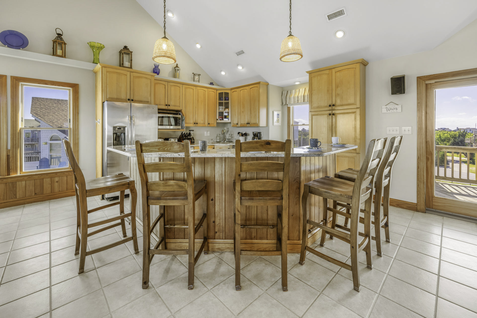 Surf Or Sound Realty 80 Forever Waves Kitchen 4 Edit