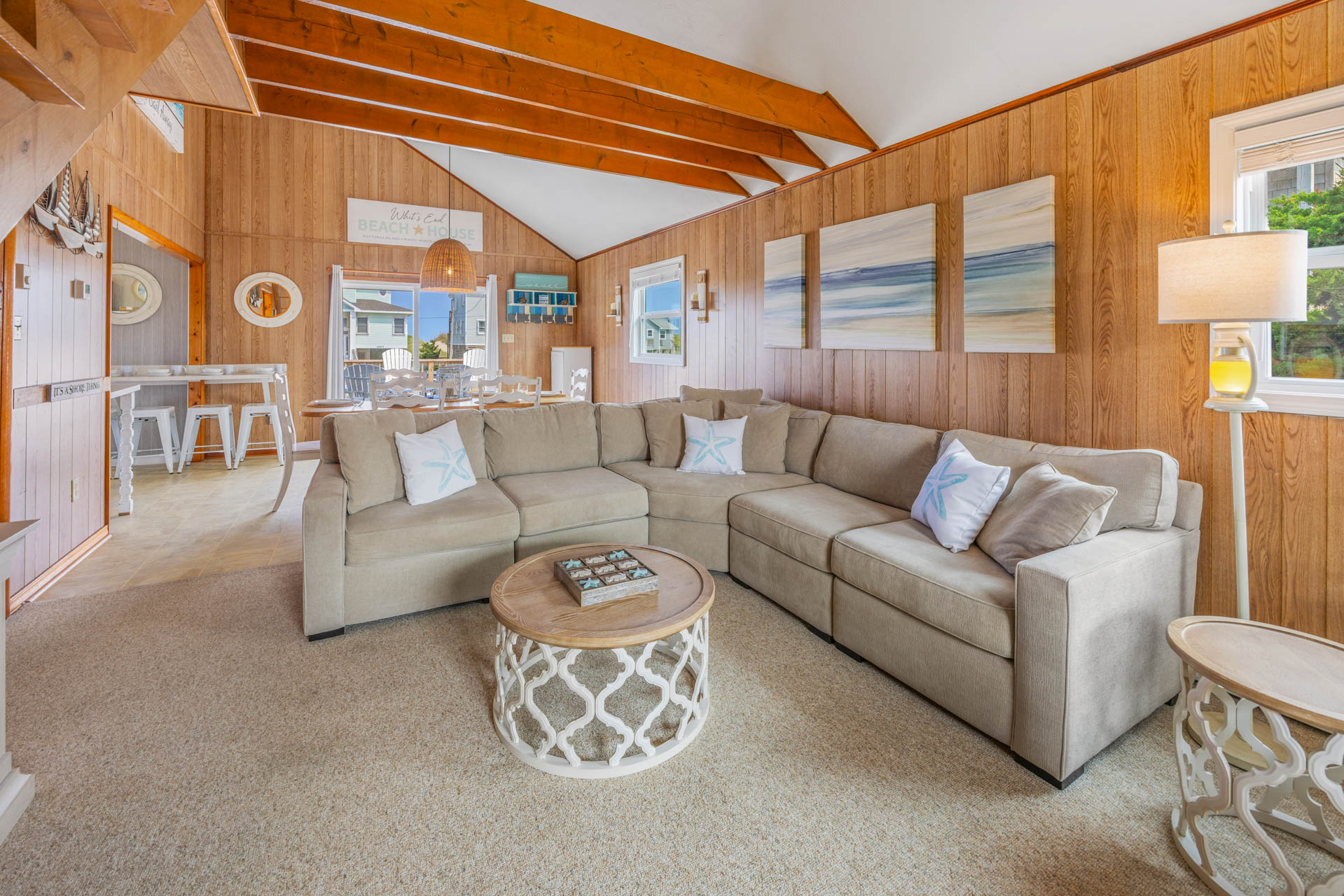 Surf Or Sound Realty 565 Whit's End Great Room 4