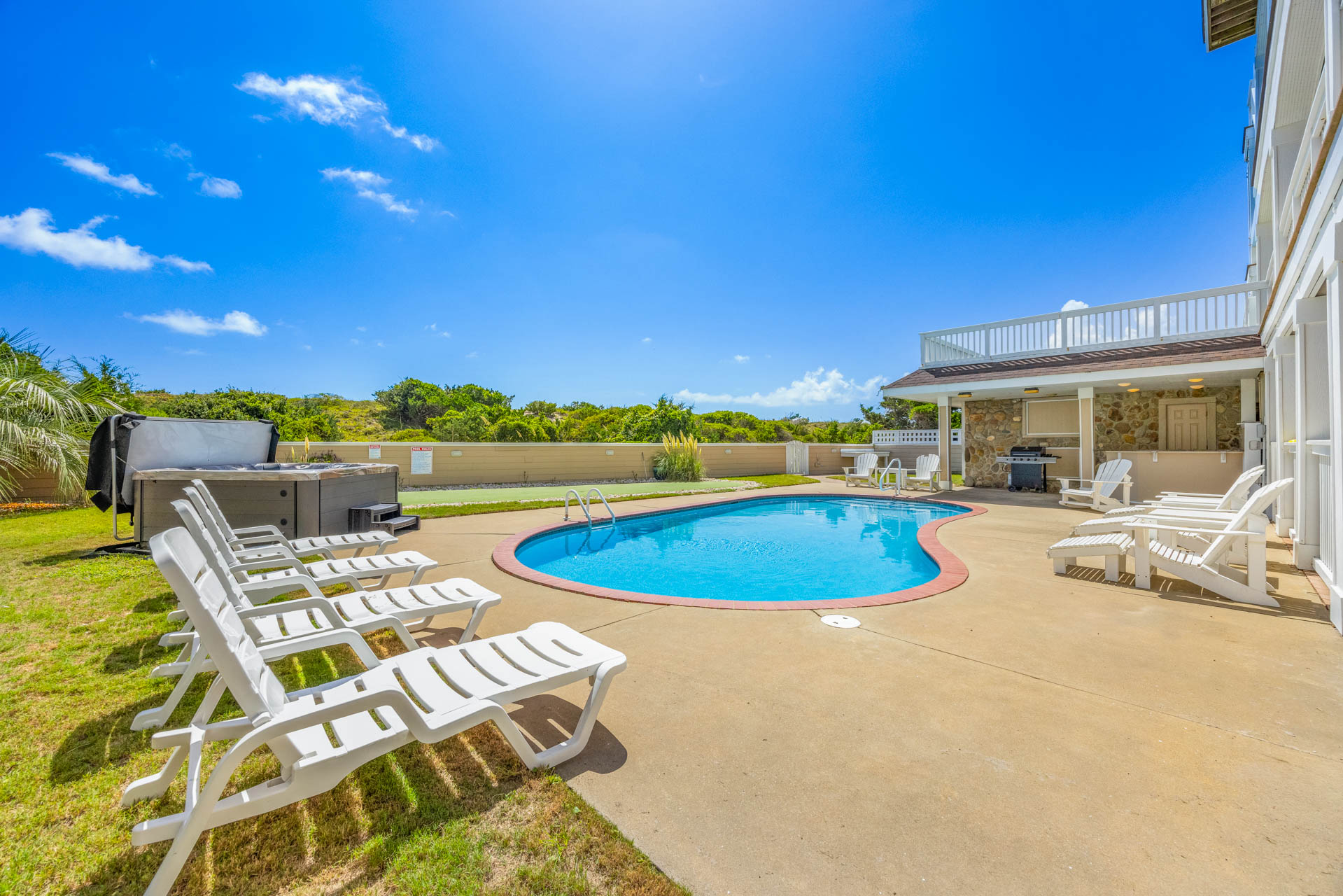 Surf Or Sound Realty 1074 Pura Vida Pool Area 4