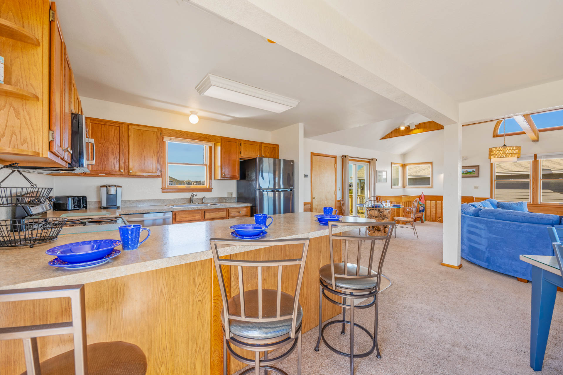 Surf Or Sound Realty 1066 Waves Goodbye Kitchen 1