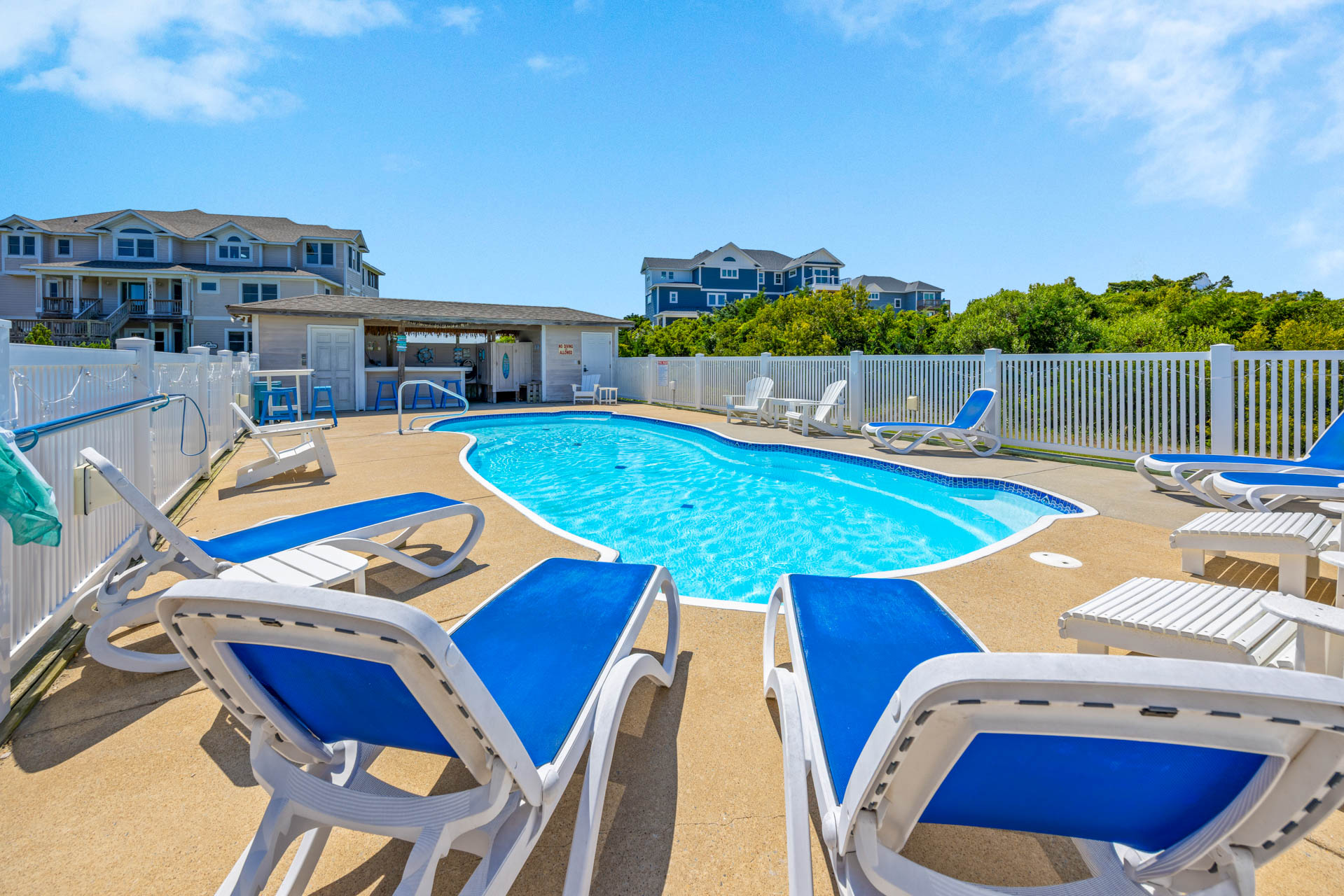 Surf Or Sound Realty 566 La Familia Pool Area 2