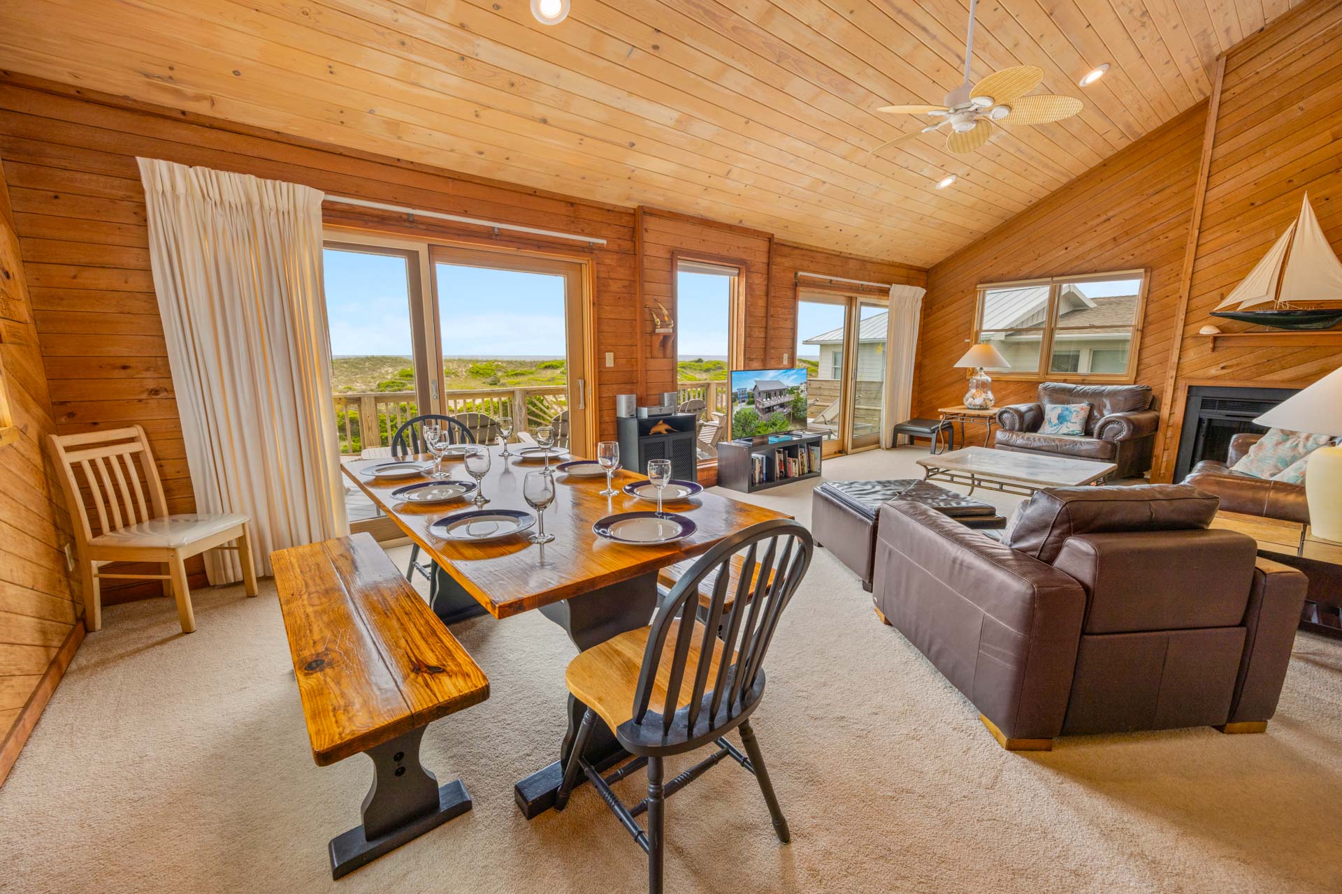 Surf Or Sound Realty 29 Two Cay Seas Dining Area 1