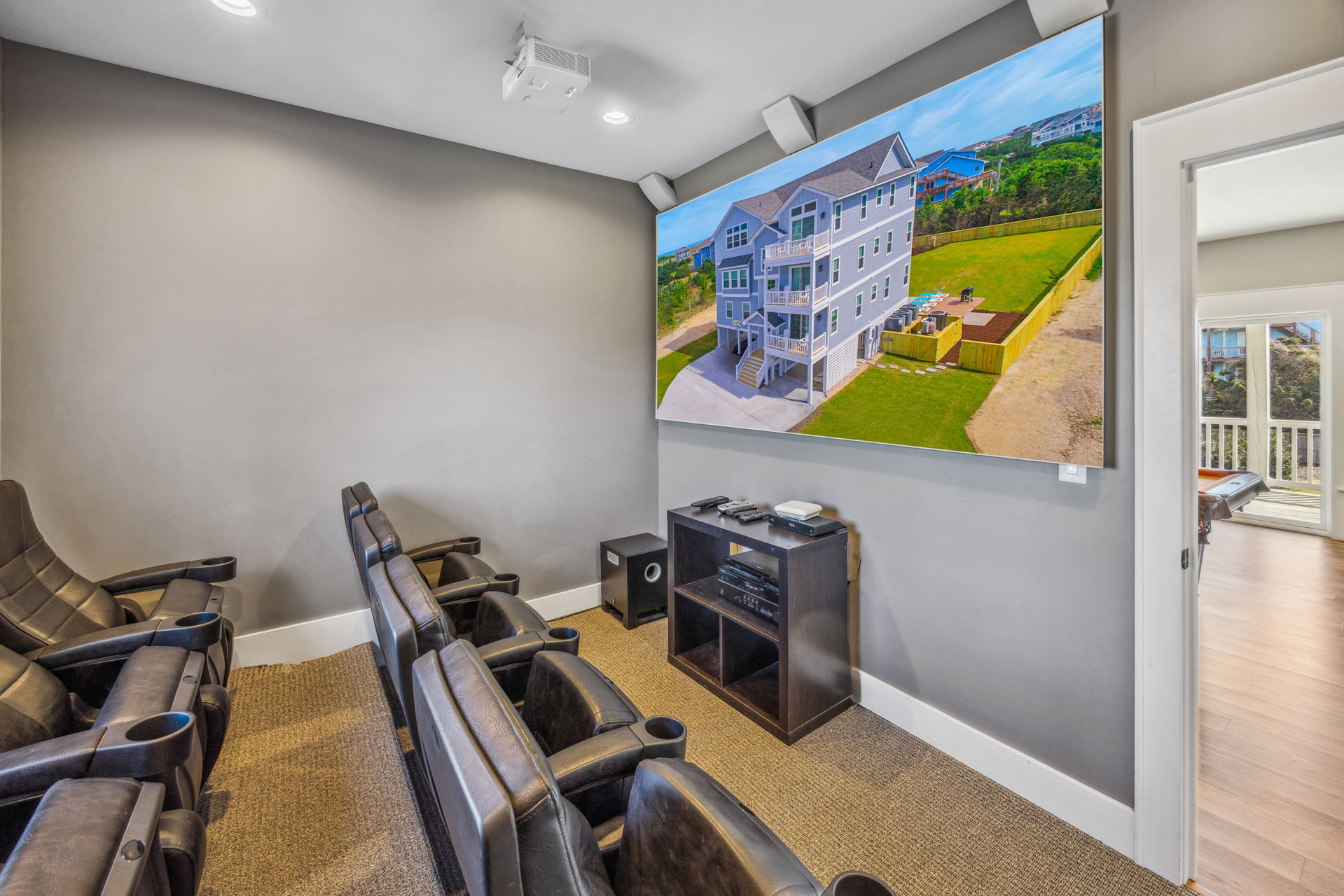 Surf Or Sound Realty 862 Perfect 10 Theater Room 2