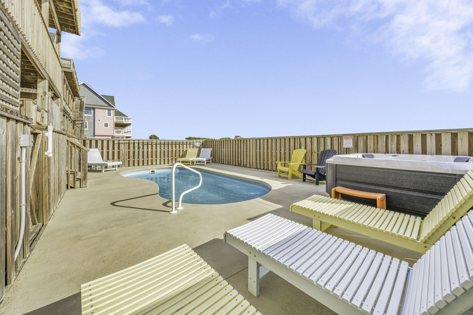 Surf Or Sound Realty 920 Leave Of Absence Pool Area 1