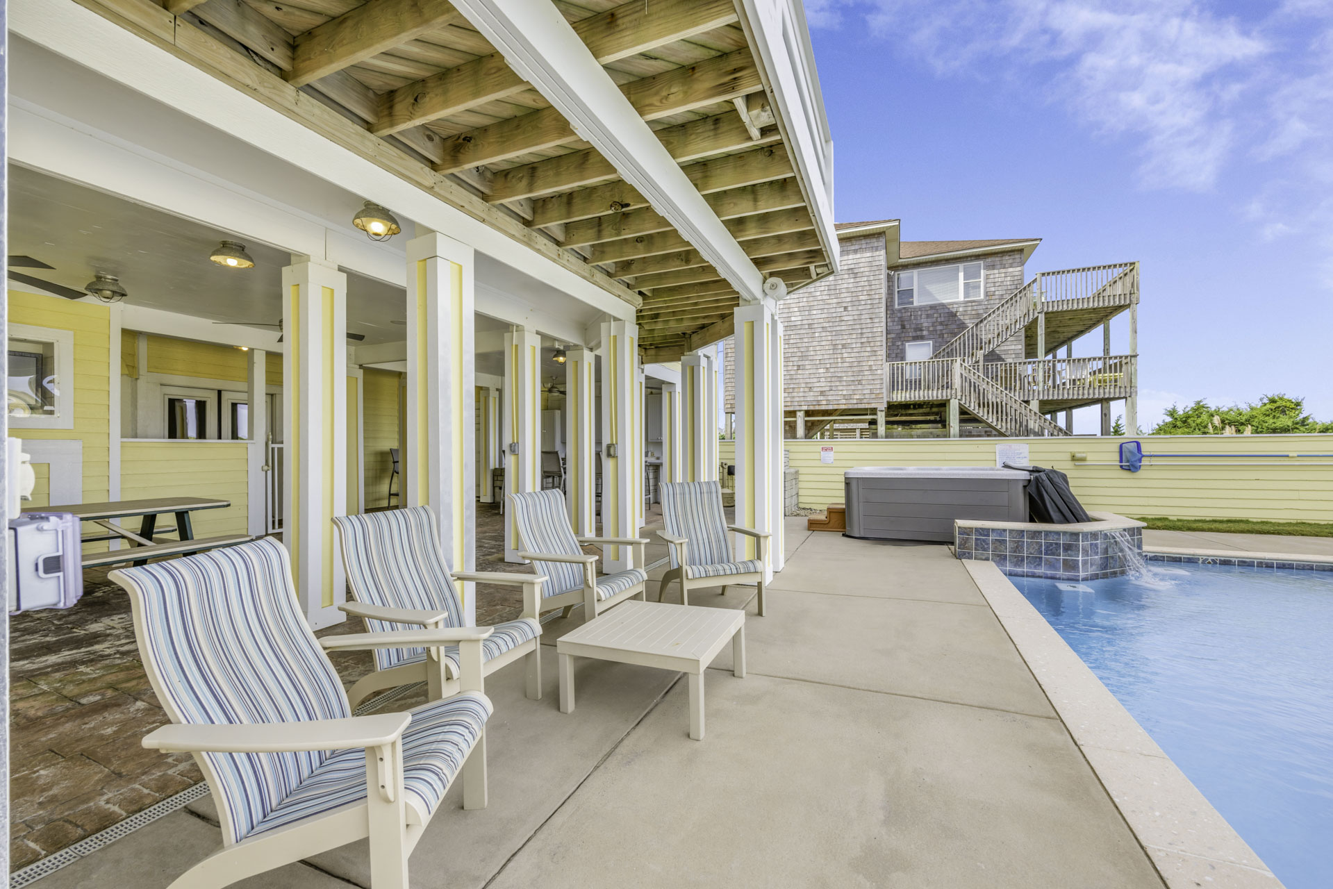 Surf Or Sound Realty 683 Rising Sun Pool Area 5