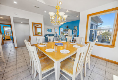 Surf Or Sound Realty 1134 Sea Biscuit Avon Dining Area 3