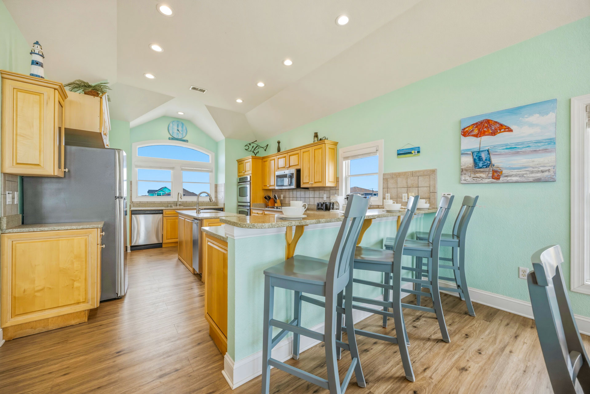 Surf Or Sound Realty 1253 Ocean Rush Kitchen 4