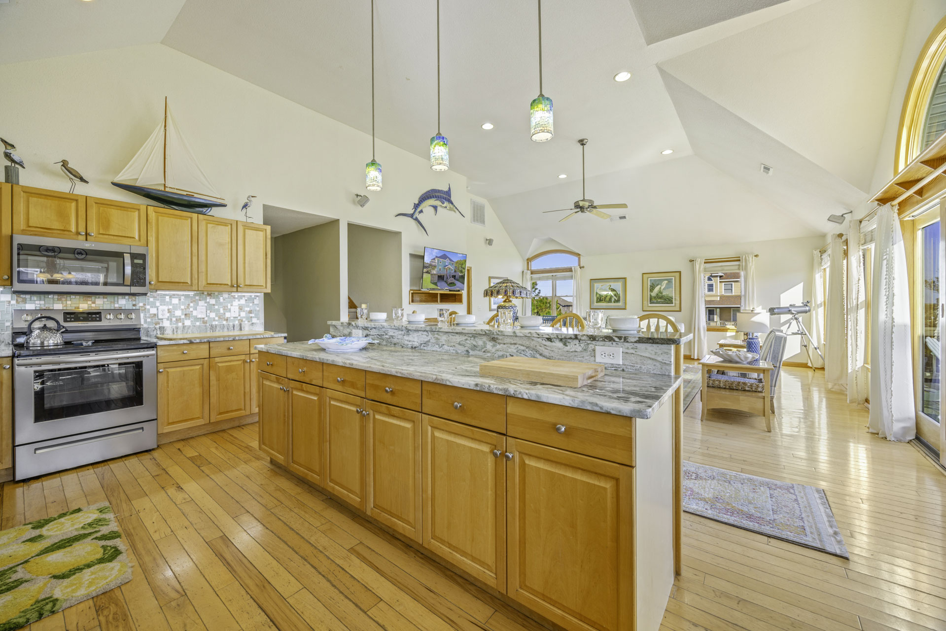 Surf Or Sound Realty 363 Sandy Cheeks Kitchen 5