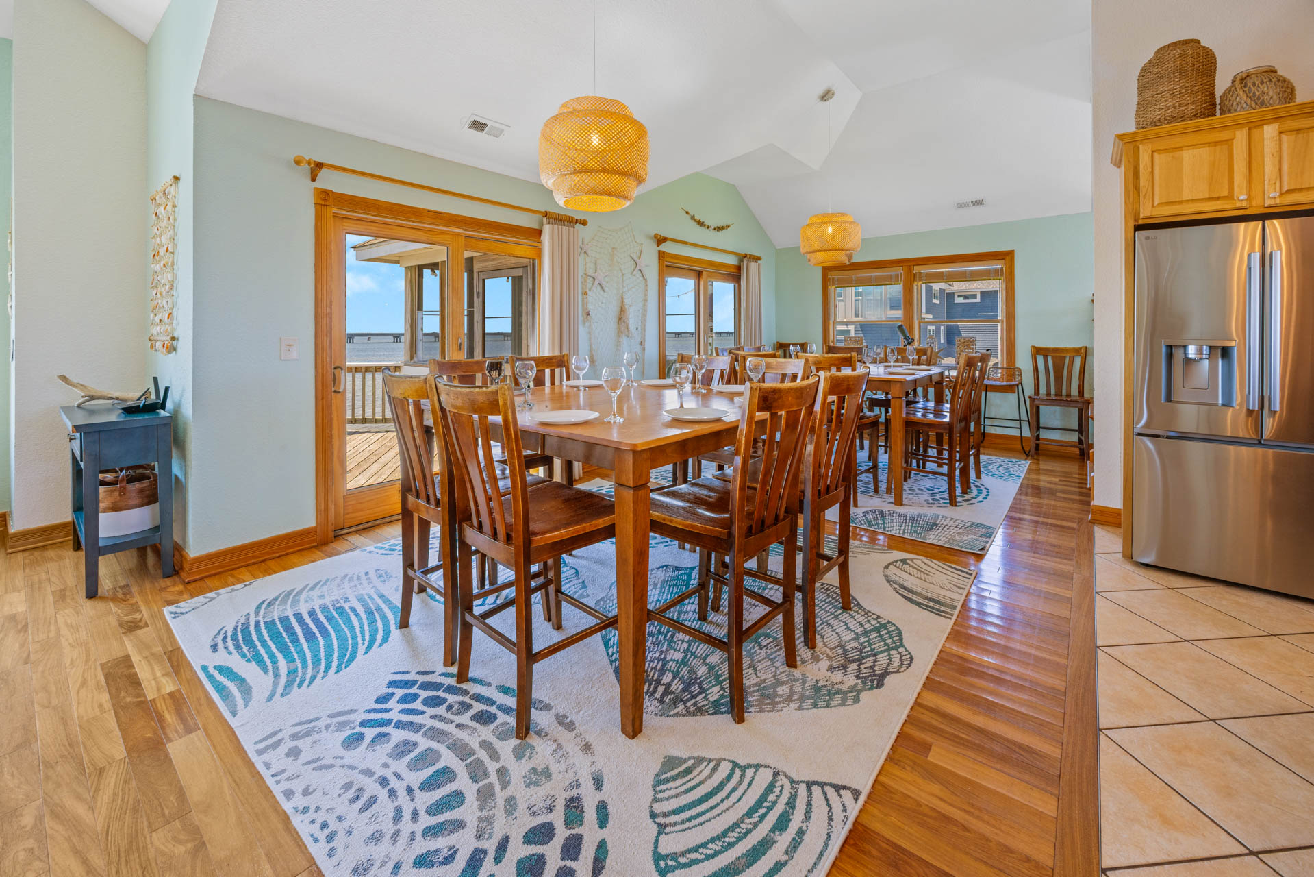 Surf Or Sound Realty 566 La Familia Dining Area 1