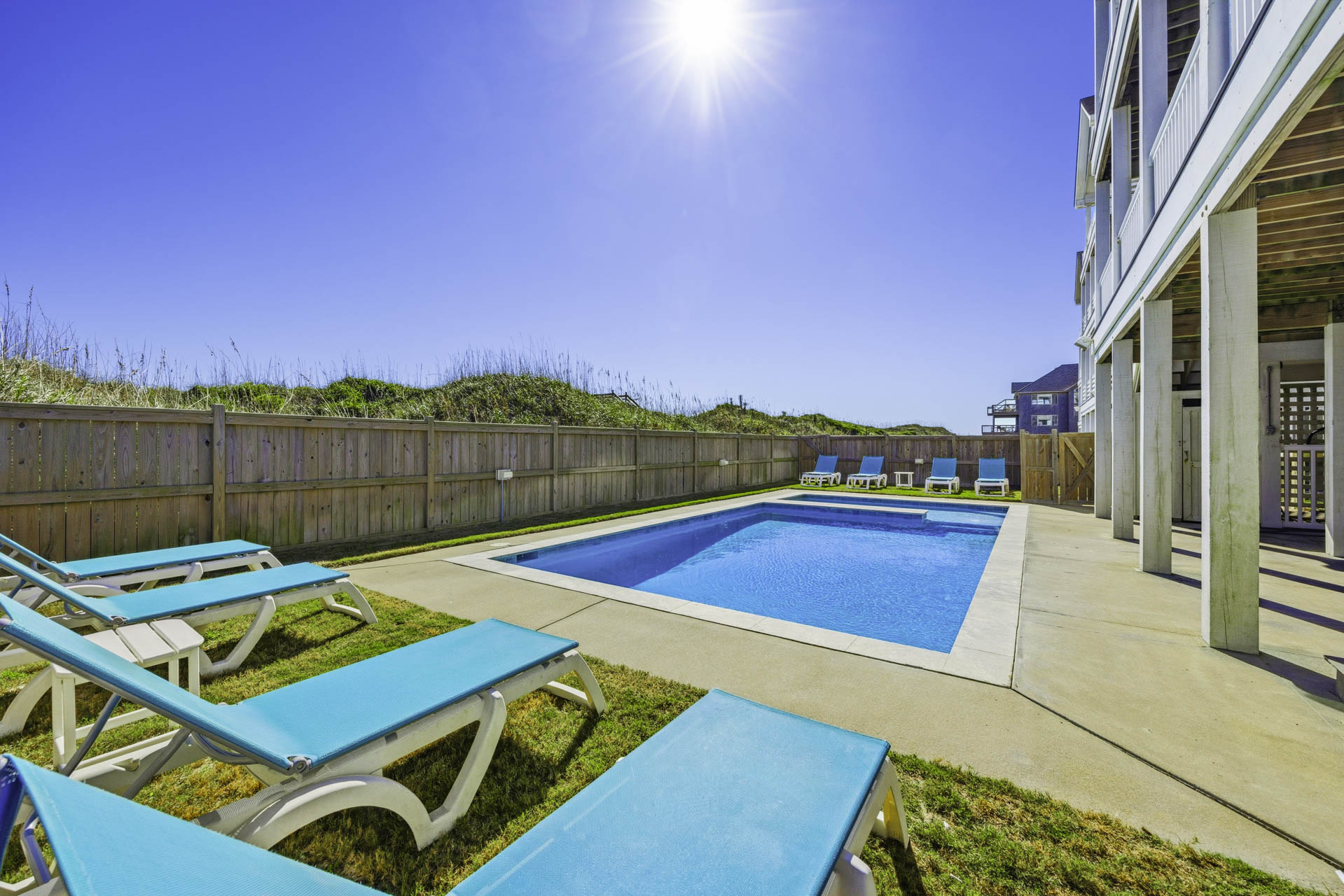 Surf Or Sound Realty 918 Cape Sol Pool Area 1