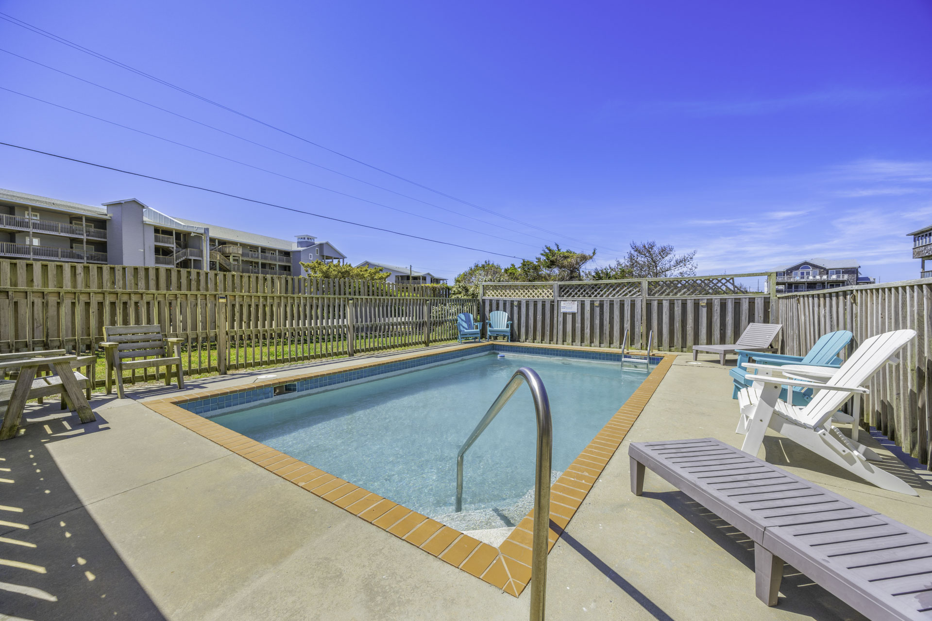 Surf Or Sound Realty 701 South Shore Dreams Pool Area 1