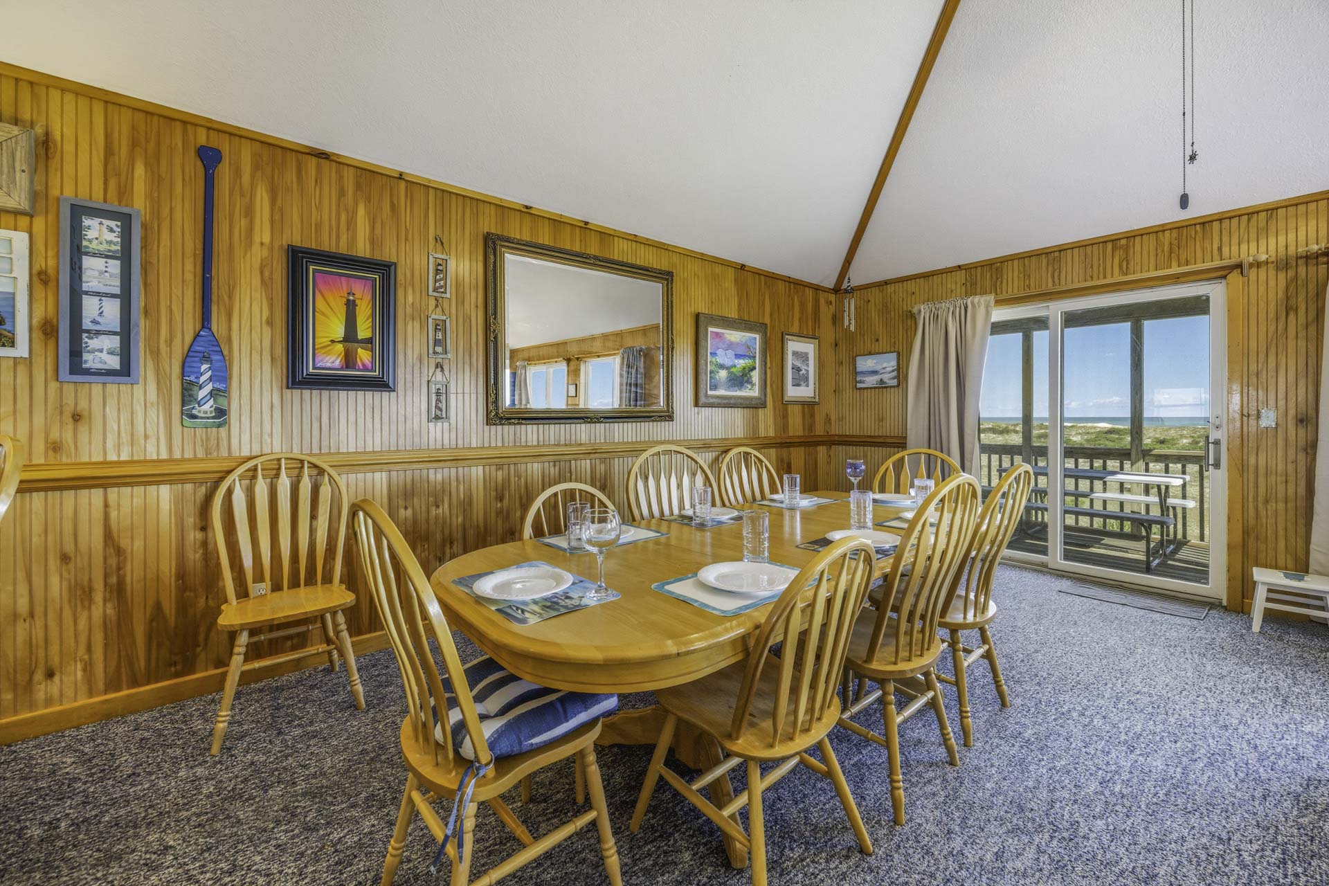 Surf Or Sound Realty 1230 Hideaway East Dining Area 2