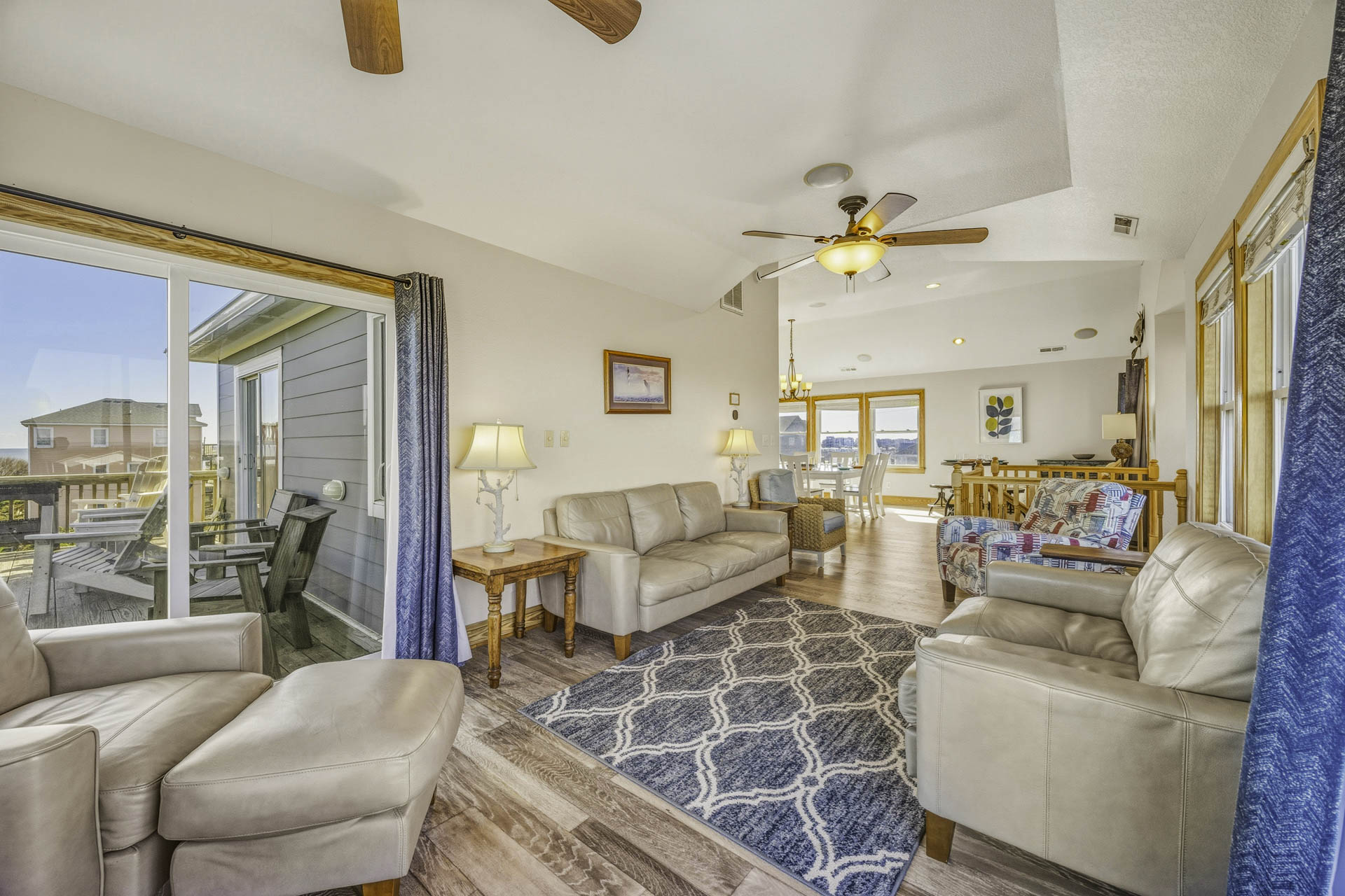 Surf Or Sound Realty 1233 High Tide Haven Great Room 3