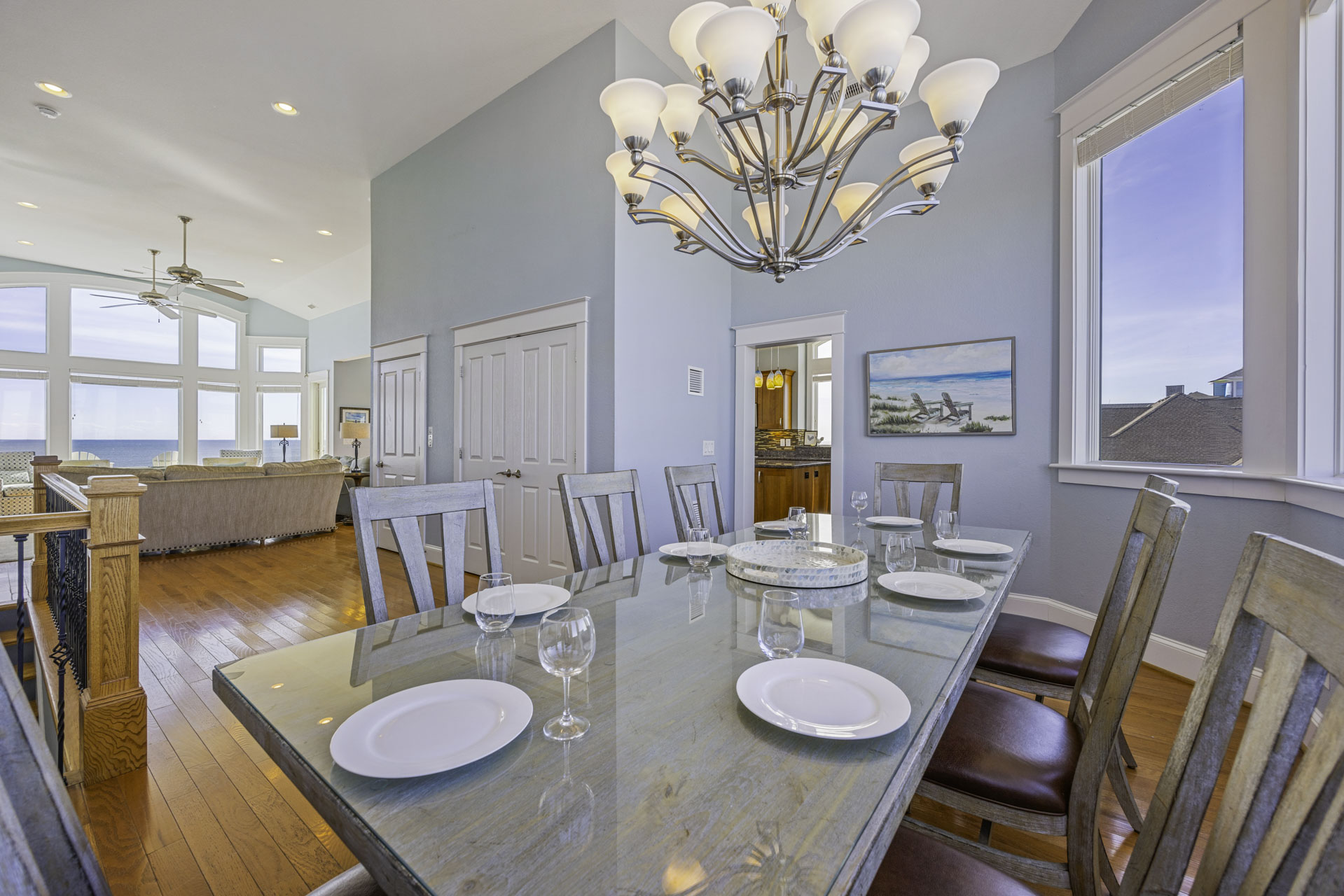 Surf Or Sound Realty 803 Chicken By The Sea Dining Area 6