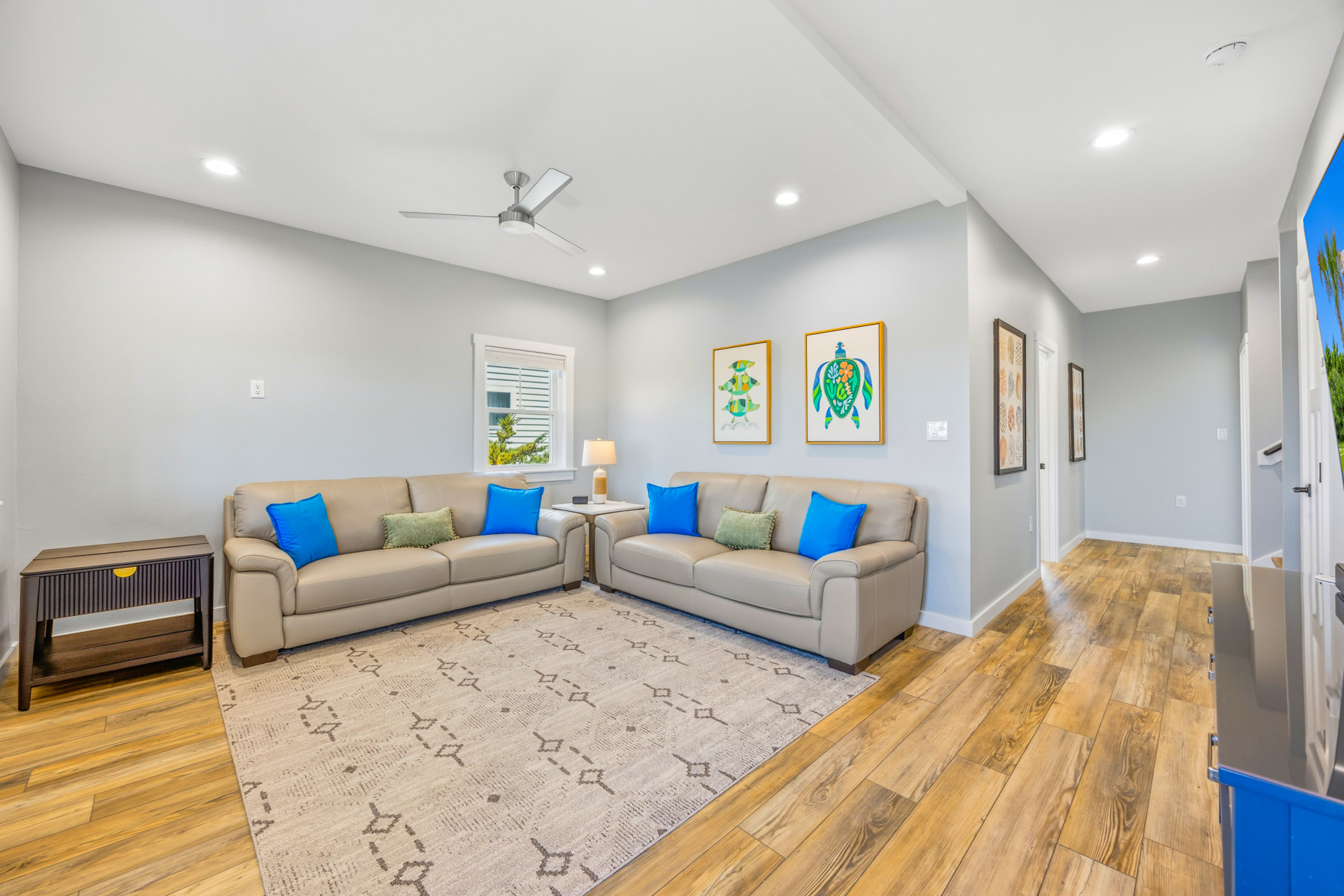Surf Or Sound Realty 1234 Turtle Watch Media Room 2