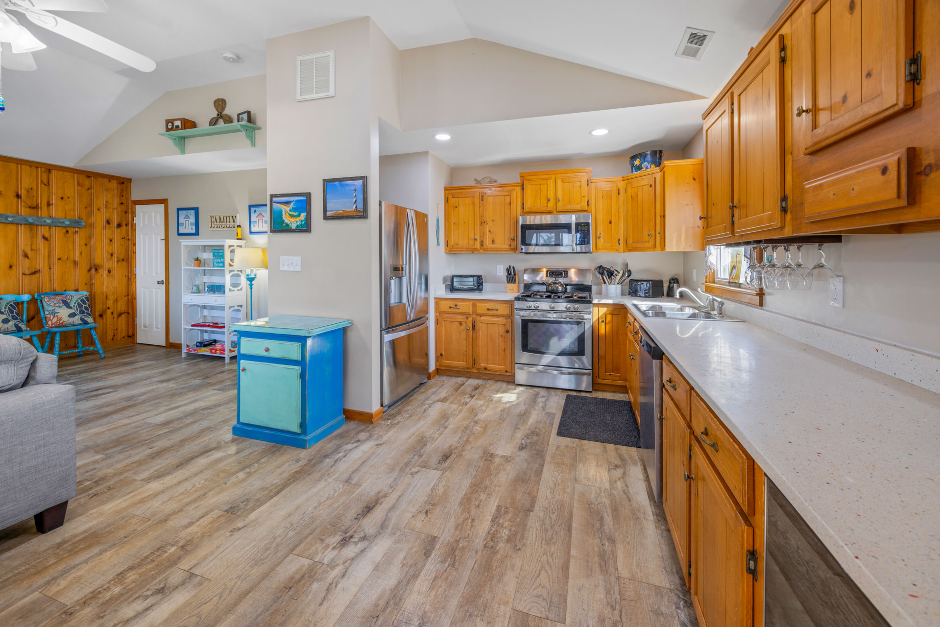 Surf Or Sound Realty 1109 Down By The Dunes Kitchen 1