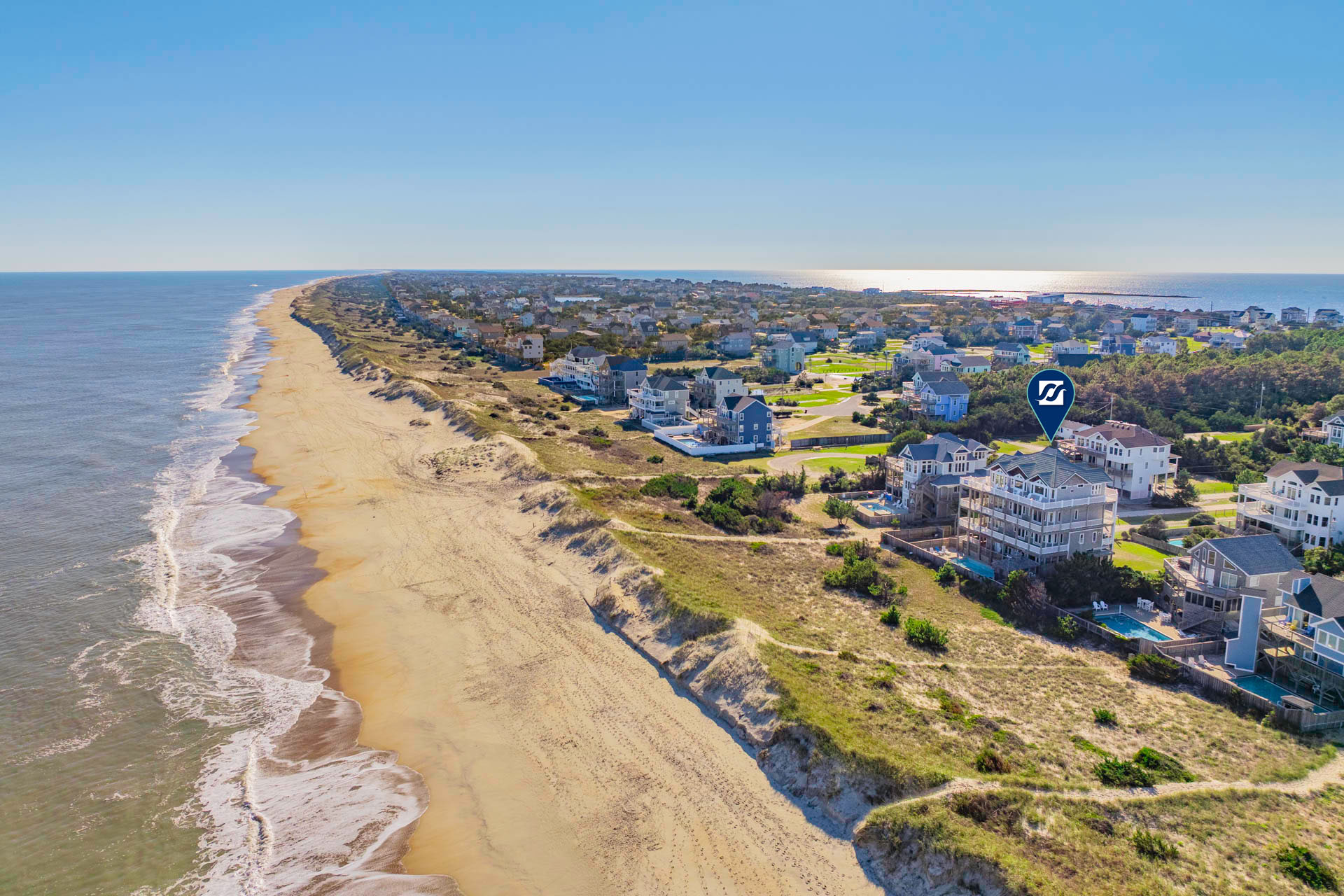 Surf Or Sound Realty 679 Sea Glass Exterior 7 Pin