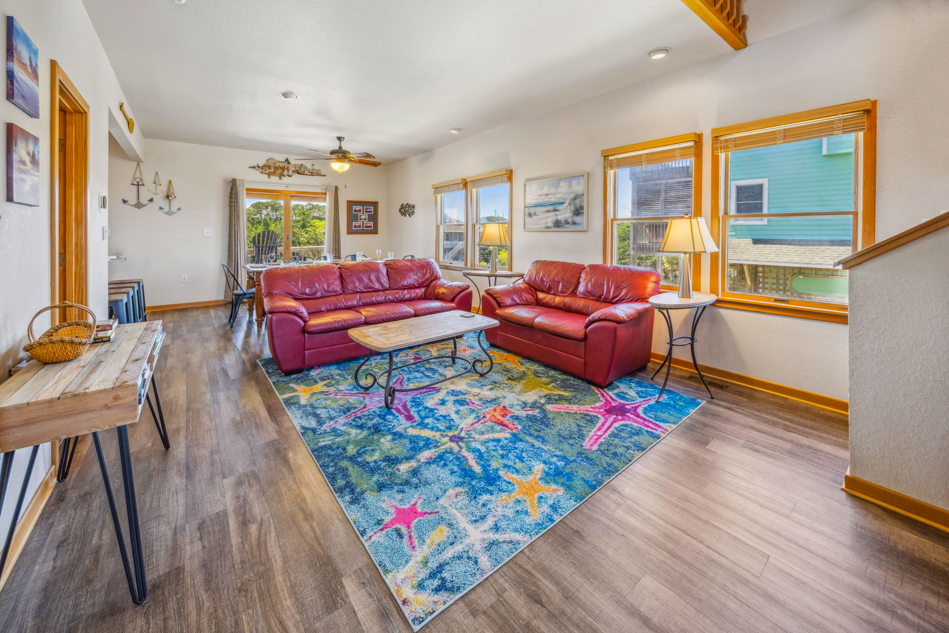 Surf Or Sound Realty 623 Castn Crew Great Room 5