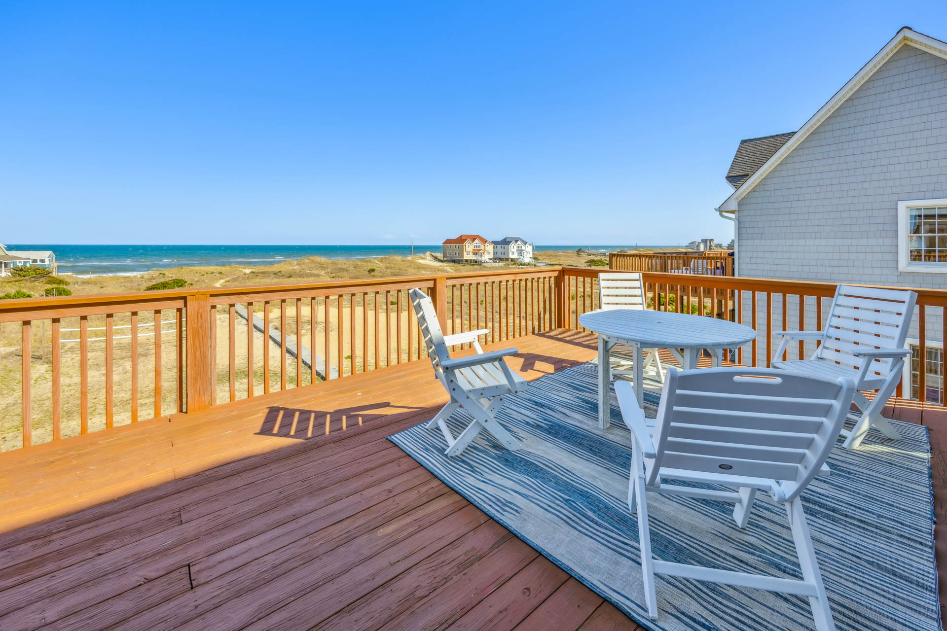 Surf Or Sound Realty 177 Horatio's Hideaway Deck 2